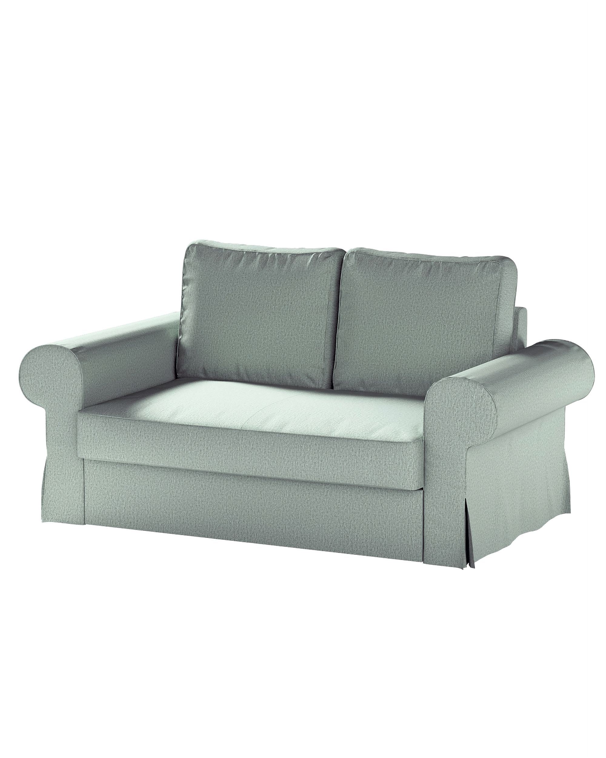 Bezug für Backabro 2-Sitzer Sofa ausklappbar Farbe grün Stoff strukturiert