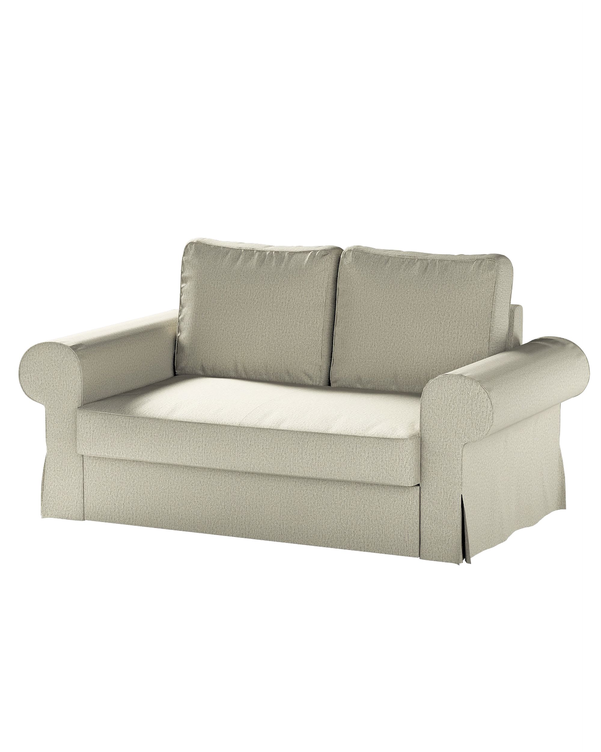 Bezug für Backabro 2-Sitzer Sofa ausklappbar Farbe beige Stoff strukturiert