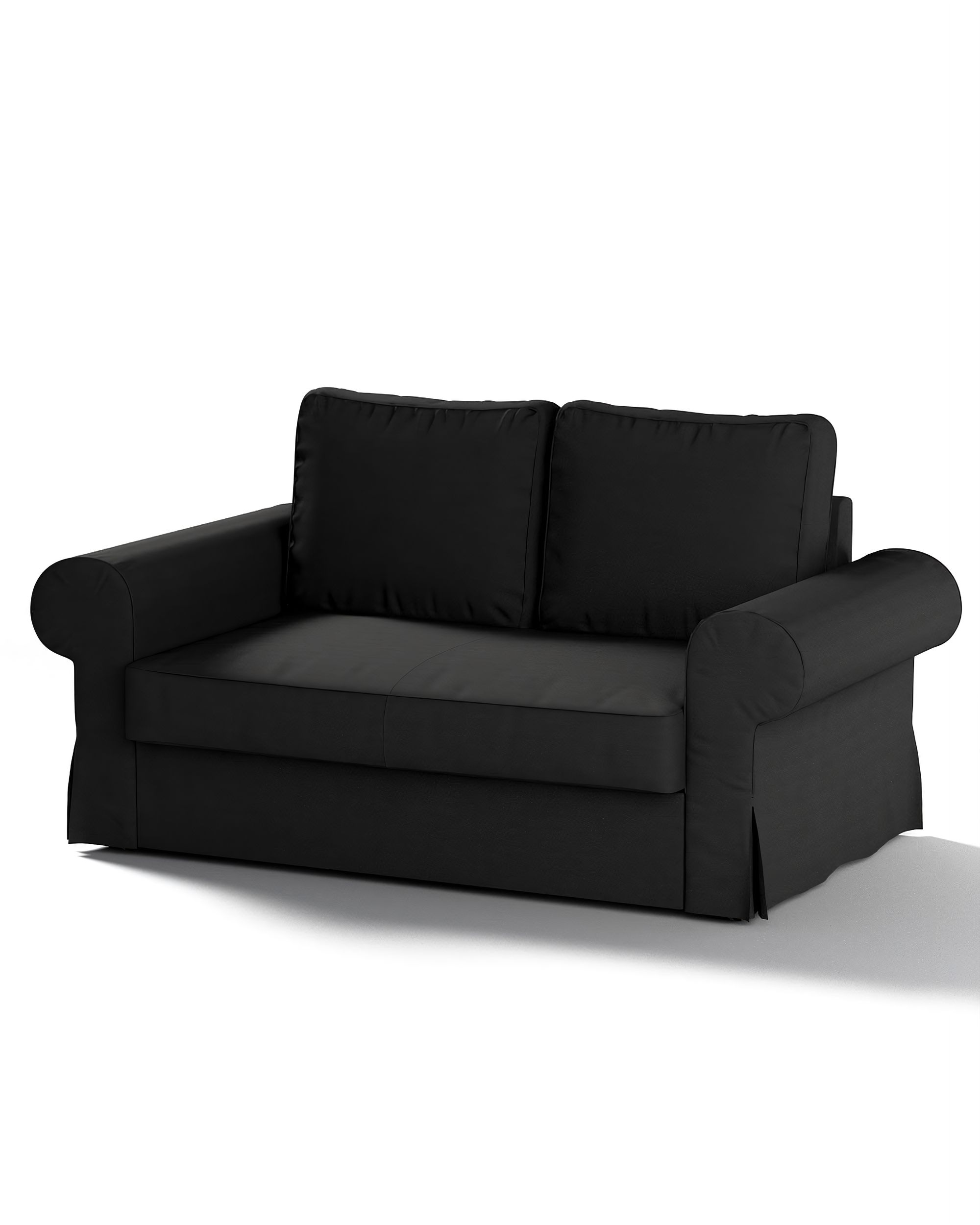 Bezug für Backabro 2-Sitzer Sofa ausklappbar Farbe grau