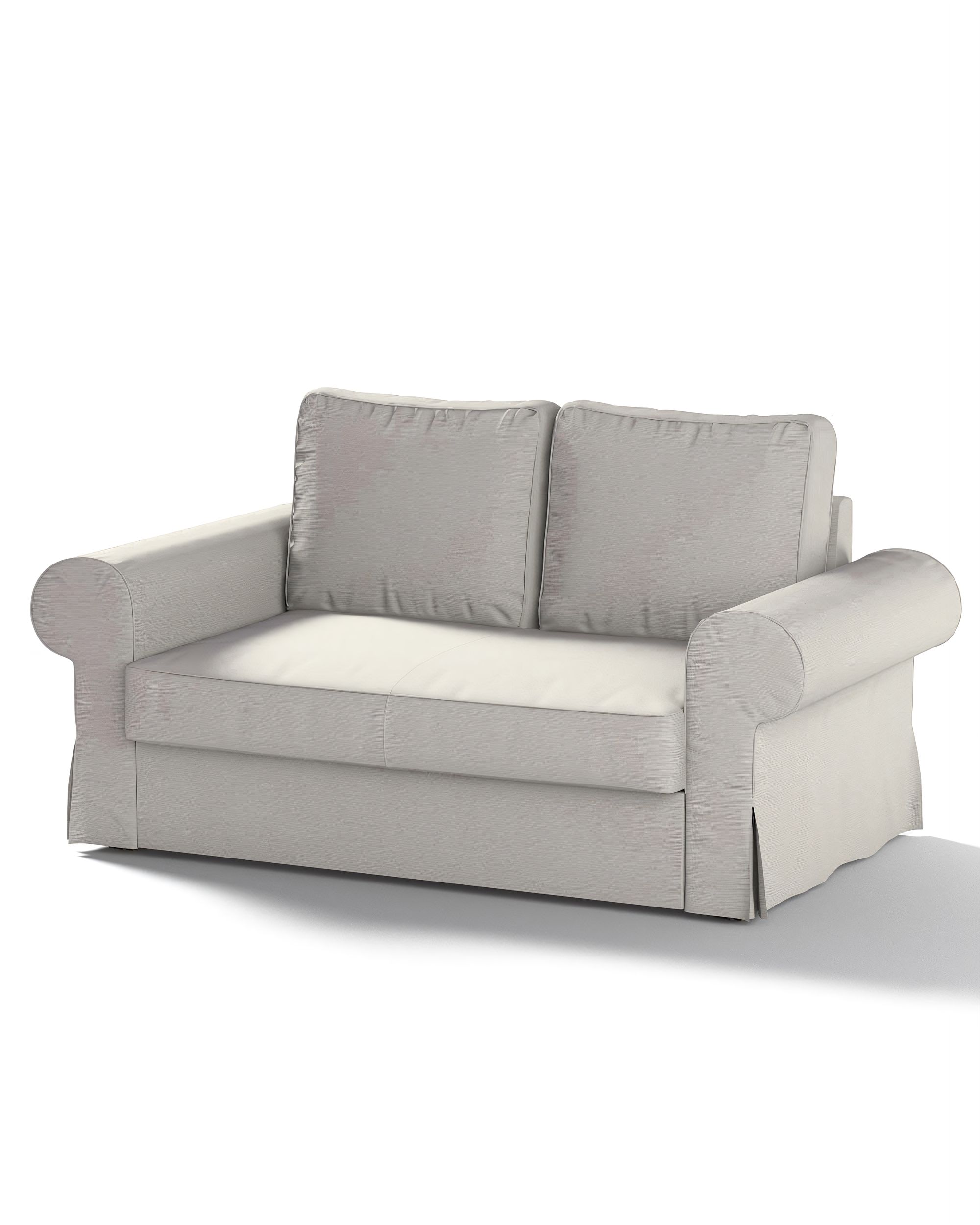 Bezug für Backabro 2-Sitzer Sofa ausklappbar Farbe grau