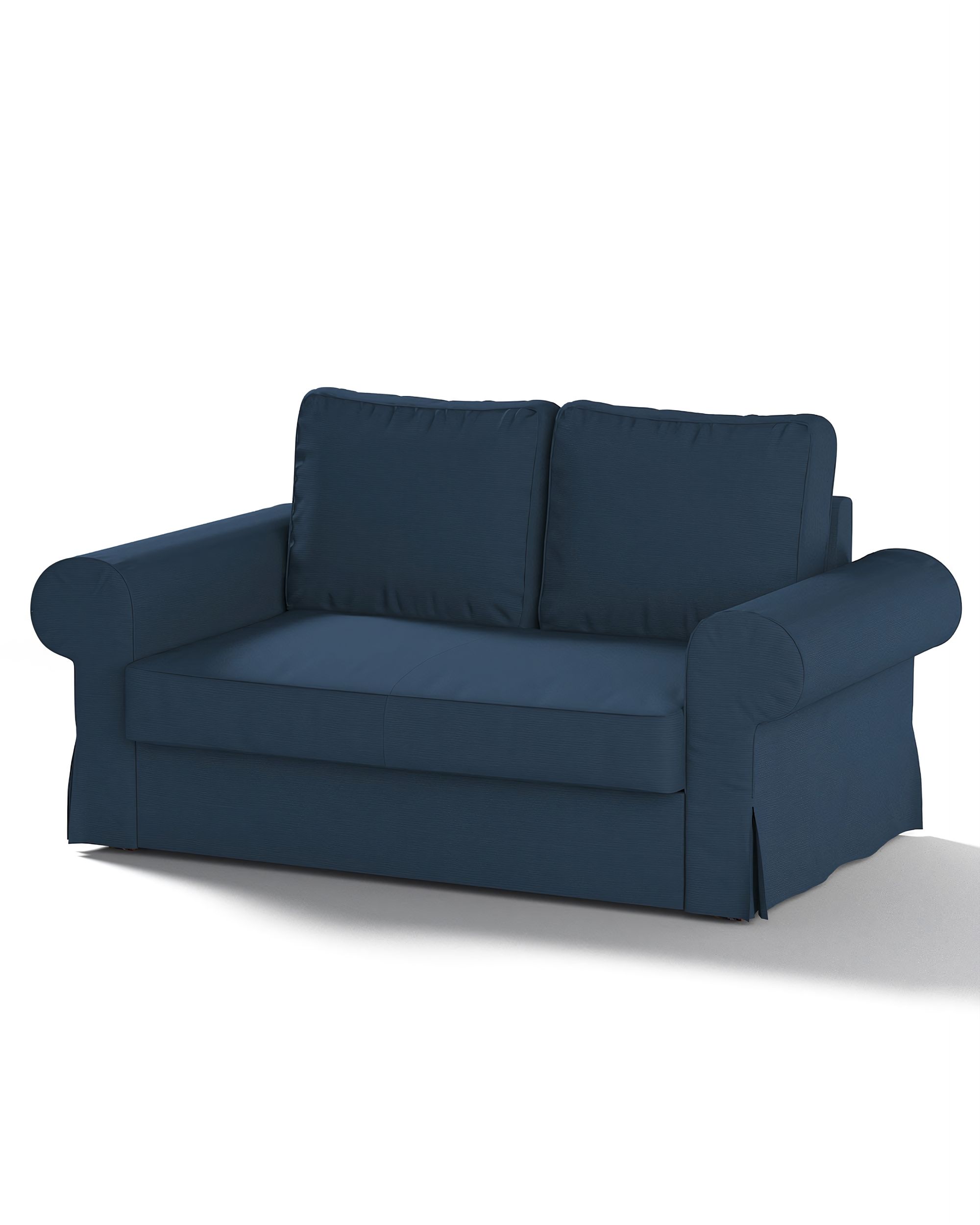 Bezug für Backabro 2-Sitzer Sofa ausklappbar Farbe dunkelblau