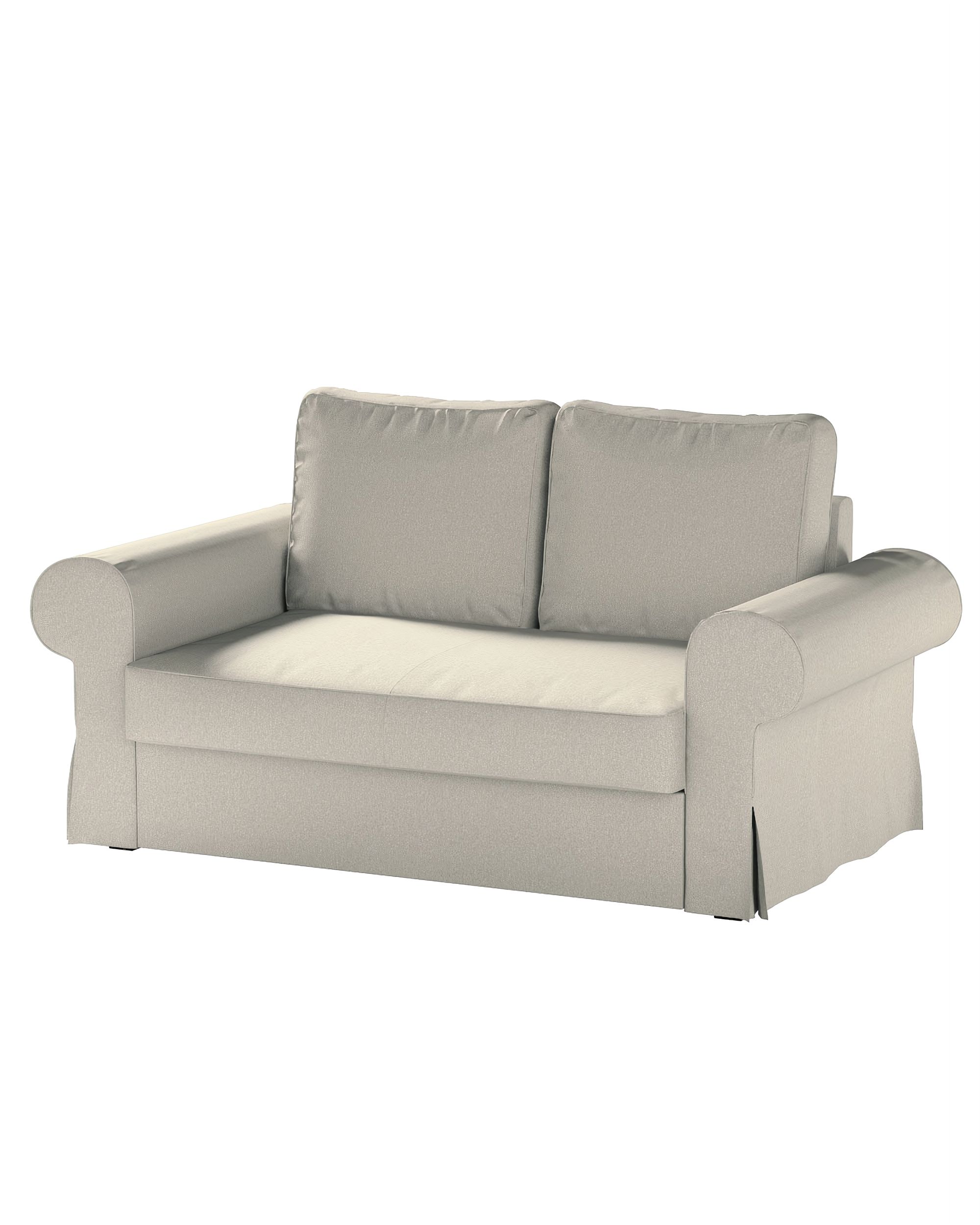 Bezug für Backabro 2-Sitzer Sofa ausklappbar Farbe beige Stoff strukturiert