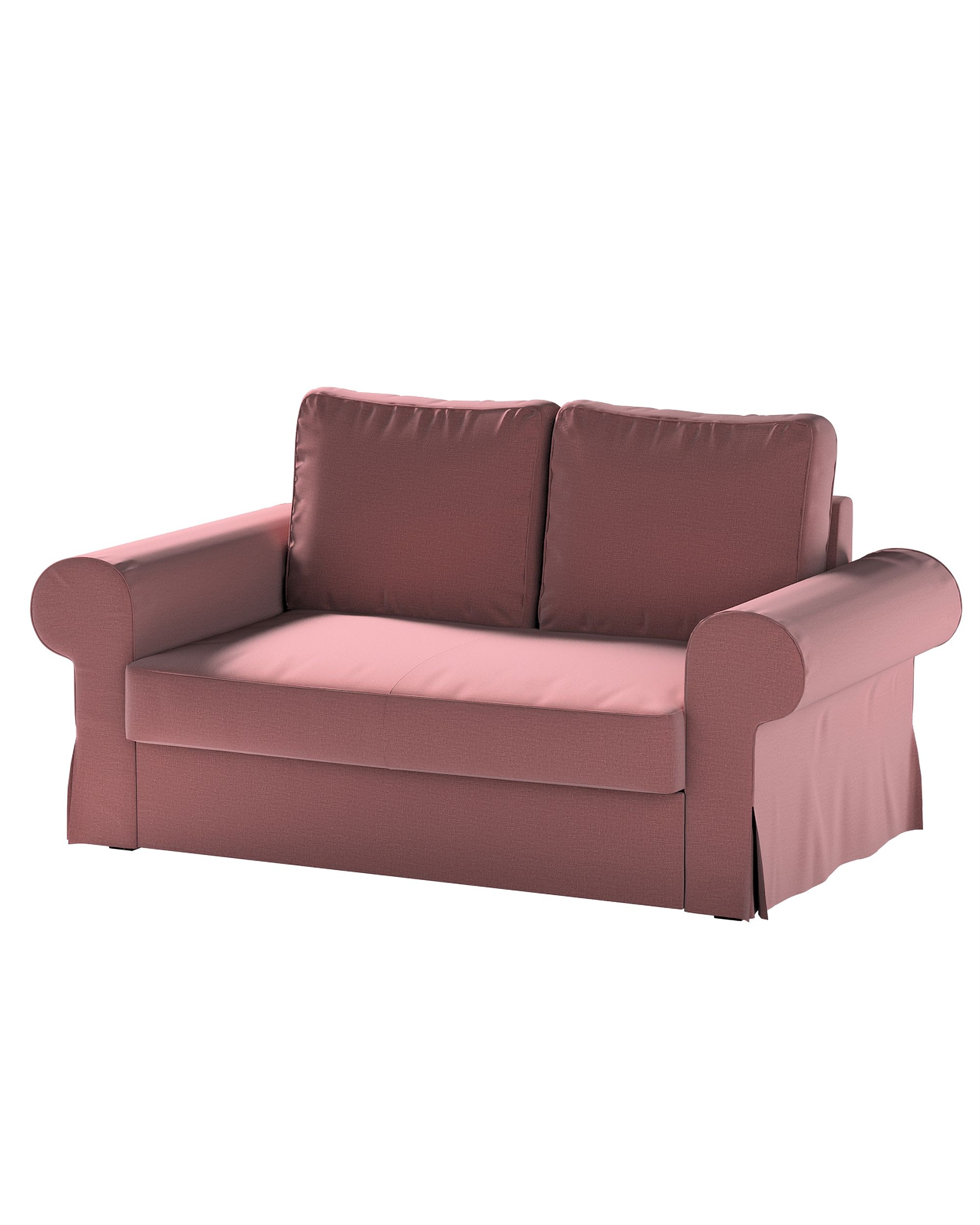 Bezug für Backabro 2-Sitzer Sofa ausklappbar Farbe violett Stoff samt