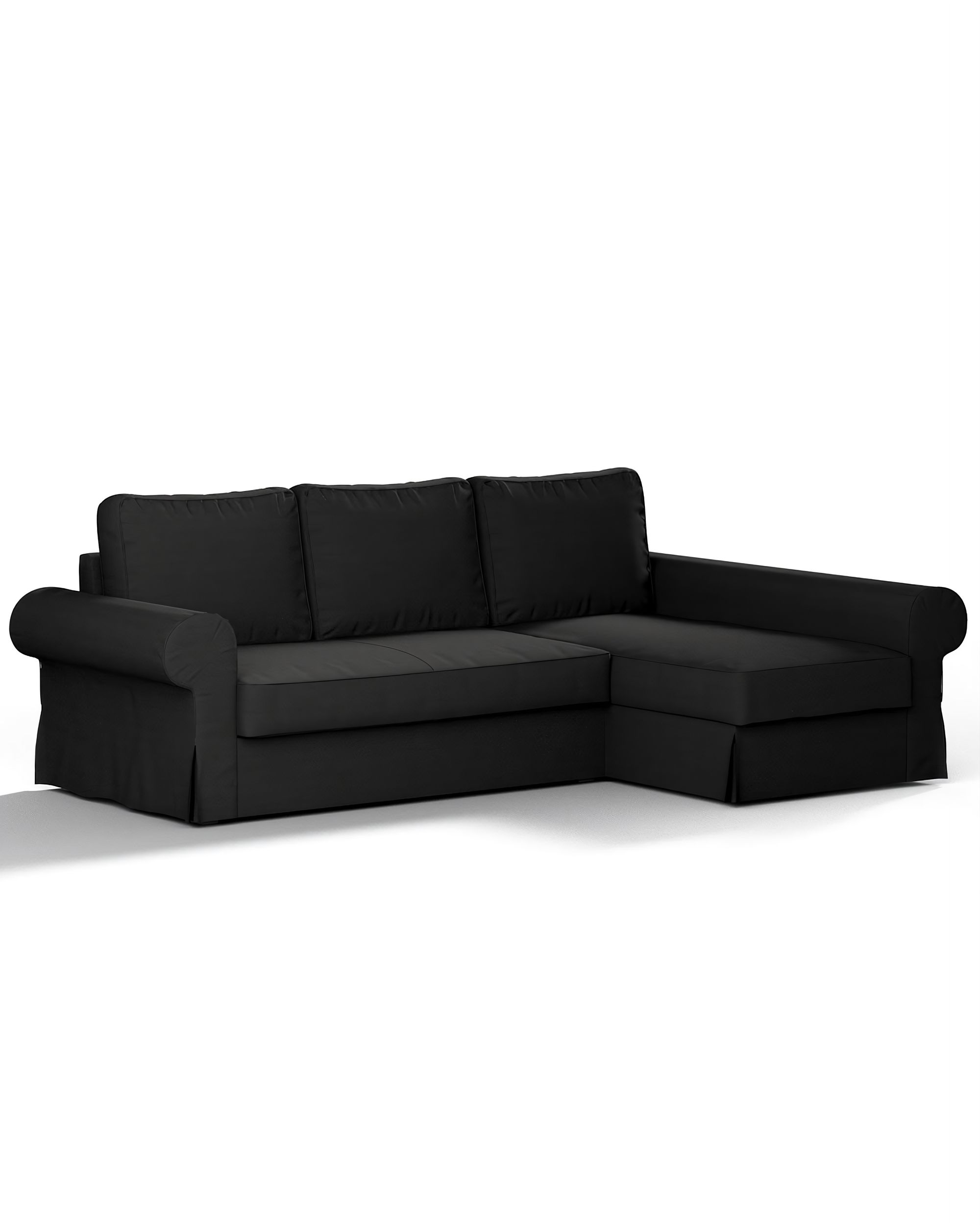 Bezug für Backabro Bettsofa / Recamiere Farbe grau