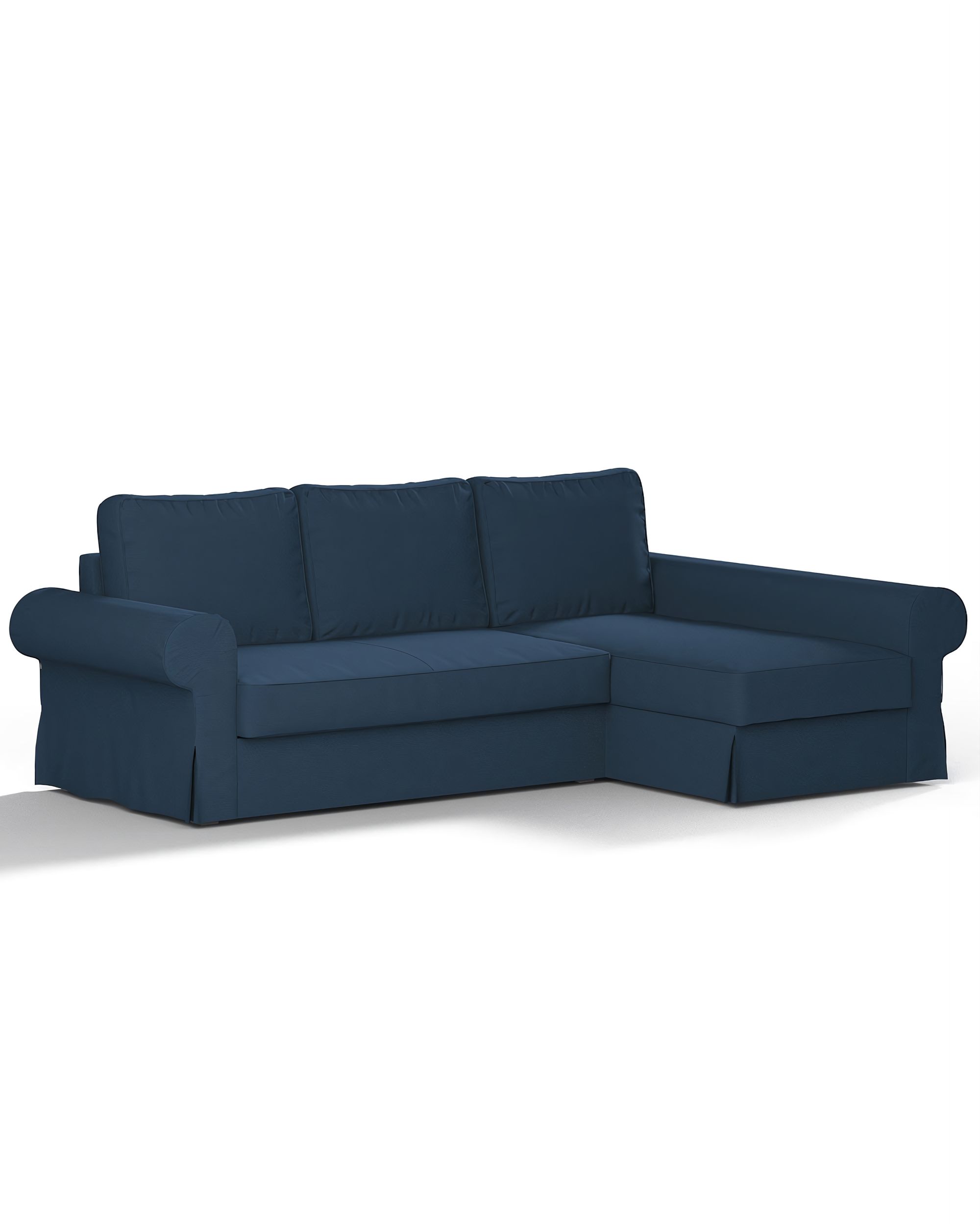 Bezug für Backabro Bettsofa / Recamiere Farbe dunkelblau