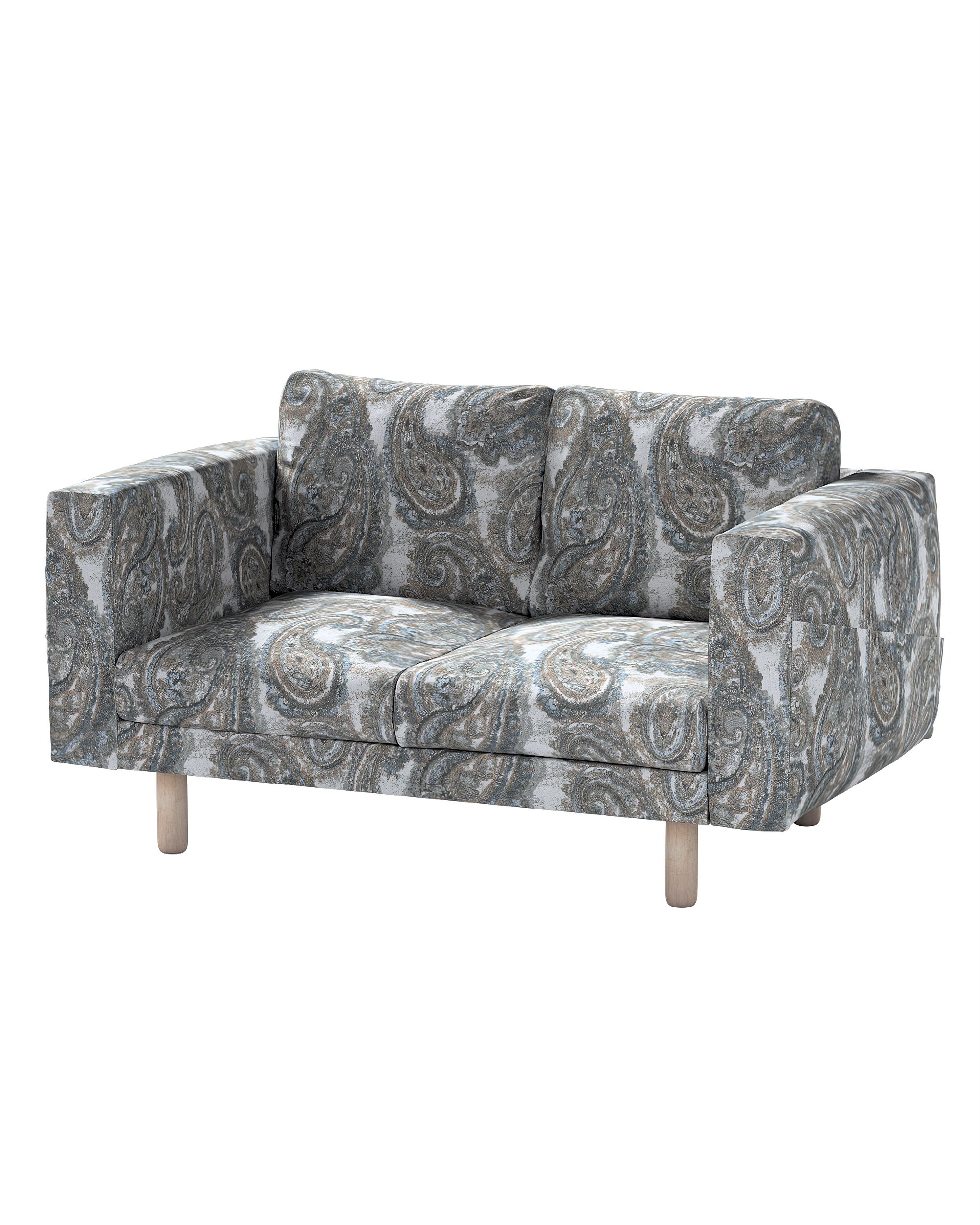 Bezug für Norsborg 2-Sitzer Sofa Farbe bunt Stoff strukturiert, gemustert