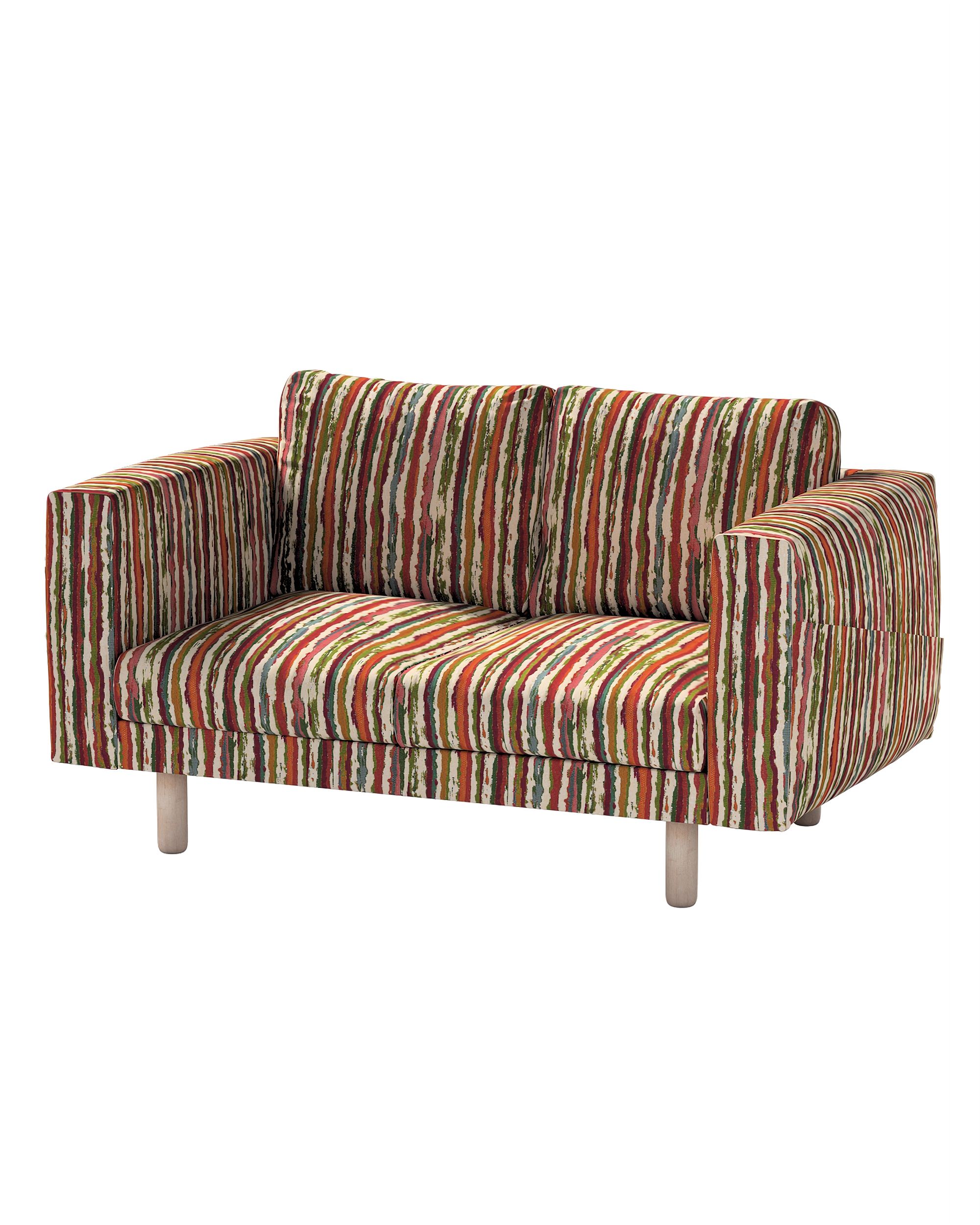 Bezug für Norsborg 2-Sitzer Sofa Farbe bunt Stoff strukturiert, gemustert