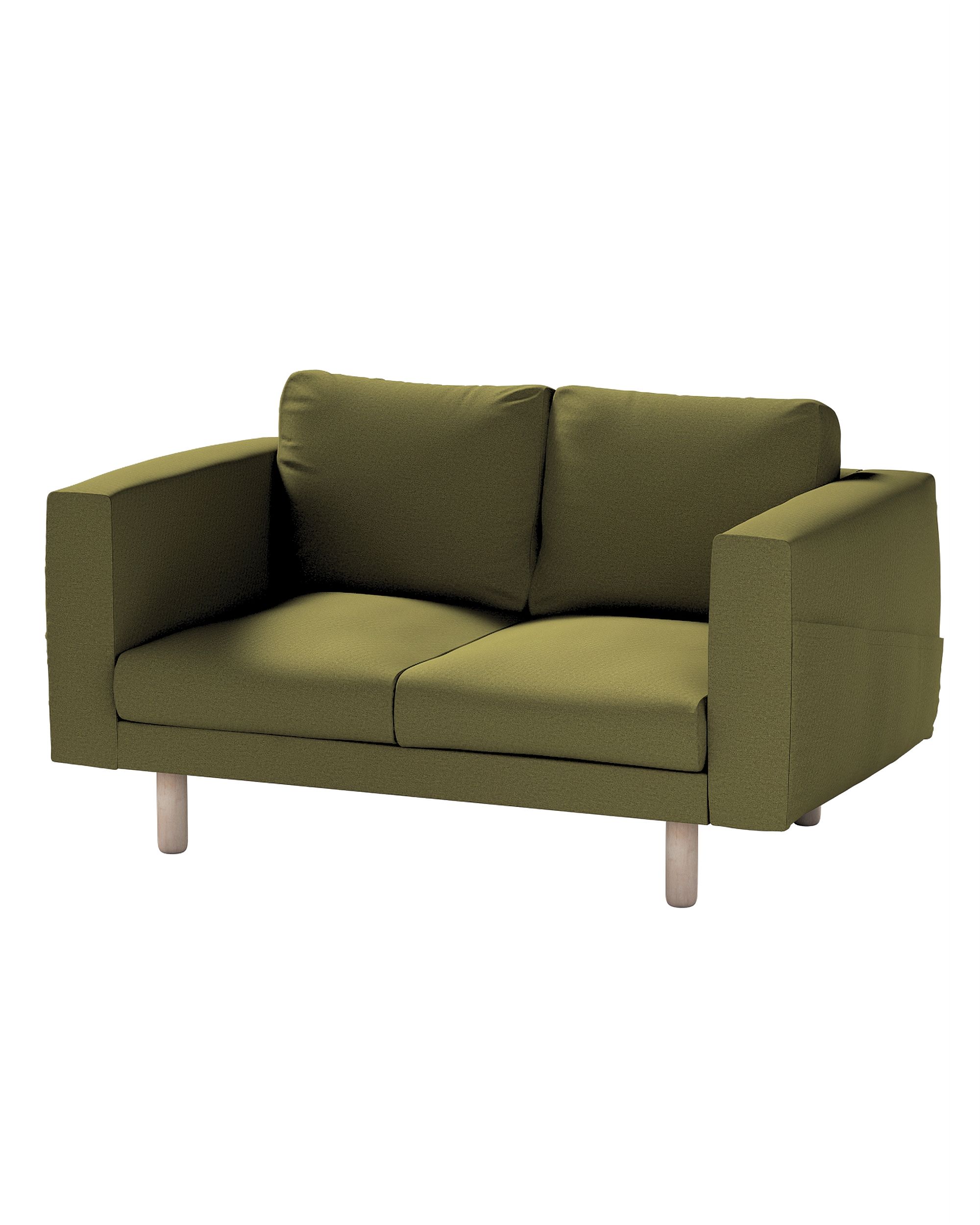 Bezug für Norsborg 2-Sitzer Sofa Farbe grün Stoff strukturiert