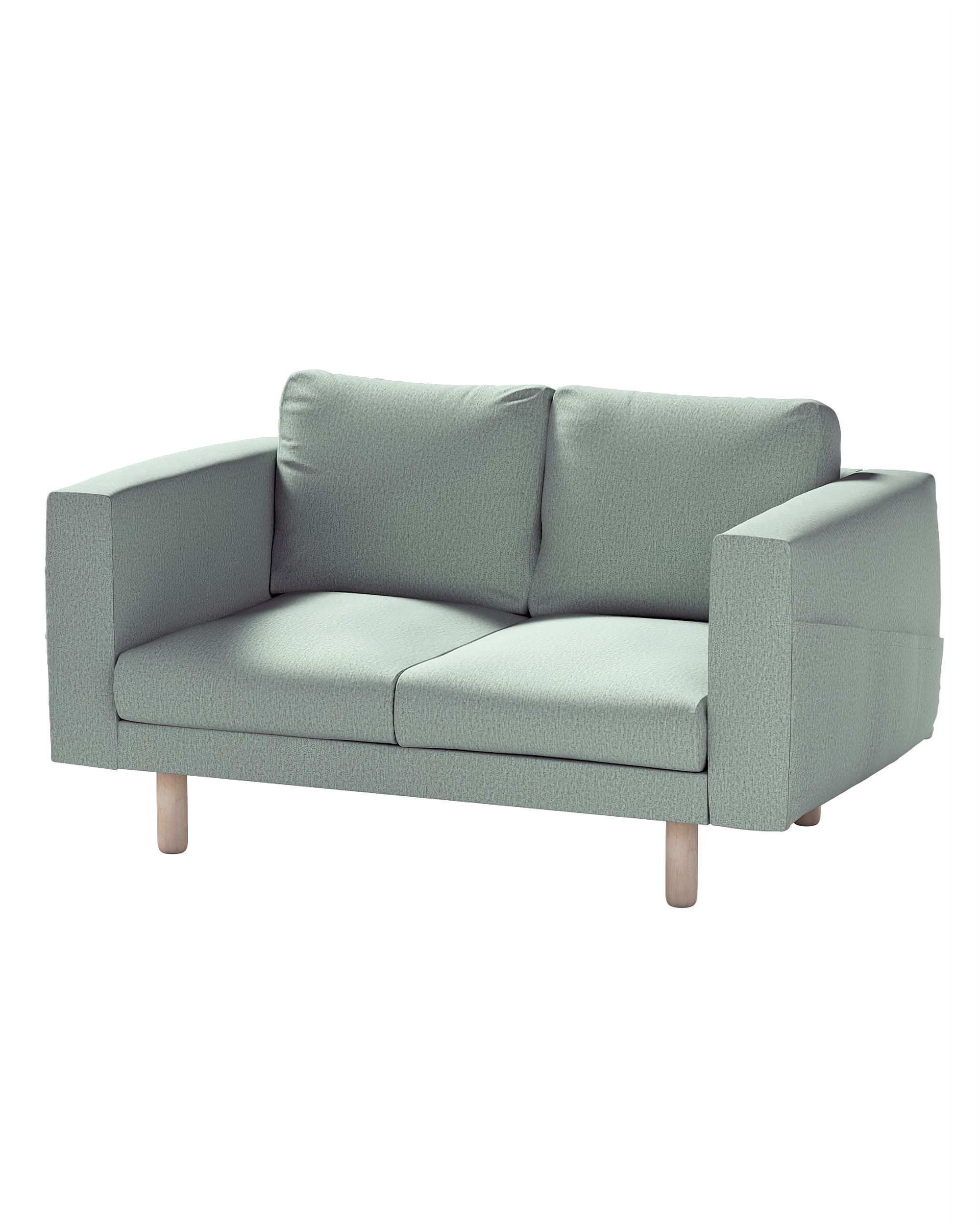 Bezug für Norsborg 2-Sitzer Sofa Farbe grün Stoff strukturiert