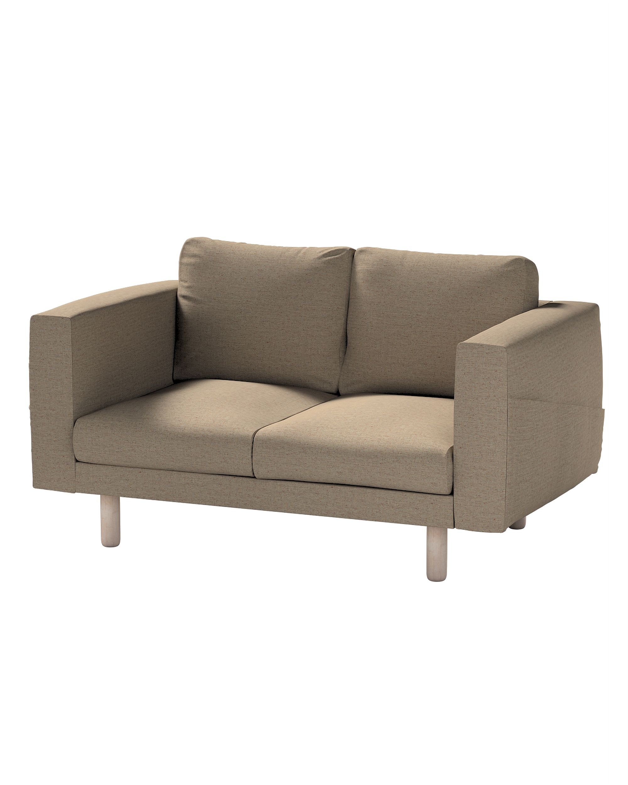 Bezug für Norsborg 2-Sitzer Sofa Farbe beige Stoff strukturiert