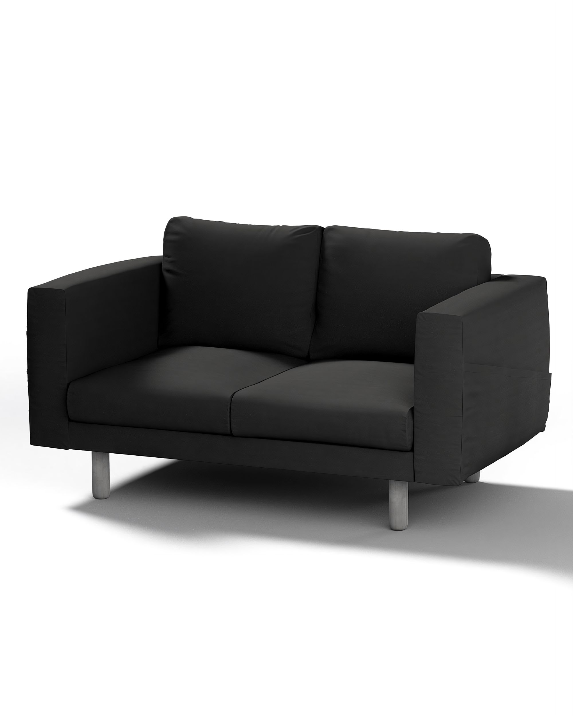 Bezug für Norsborg 2-Sitzer Sofa Farbe grau