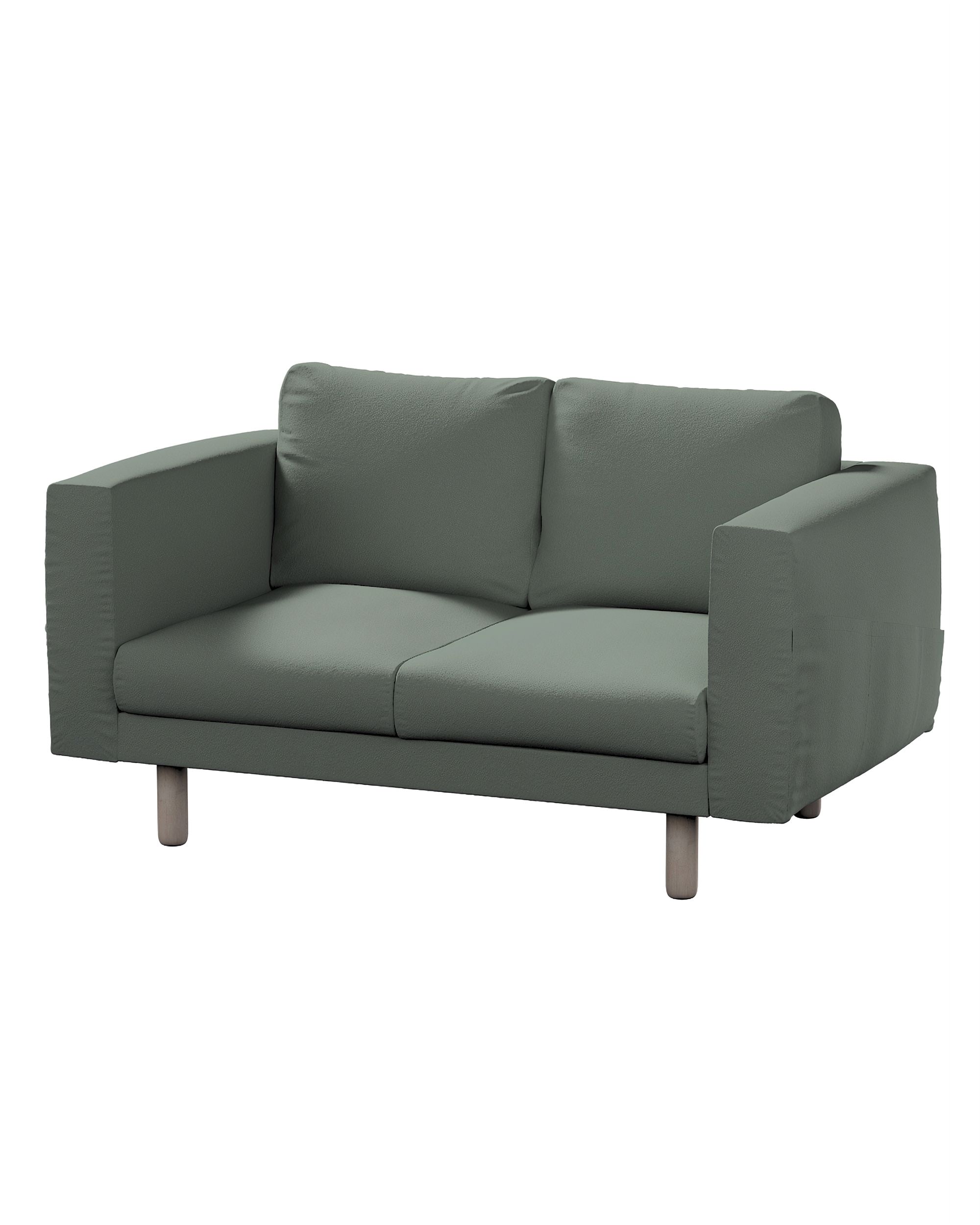 Bezug für Norsborg 2-Sitzer Sofa Farbe grün Stoff strukturiert