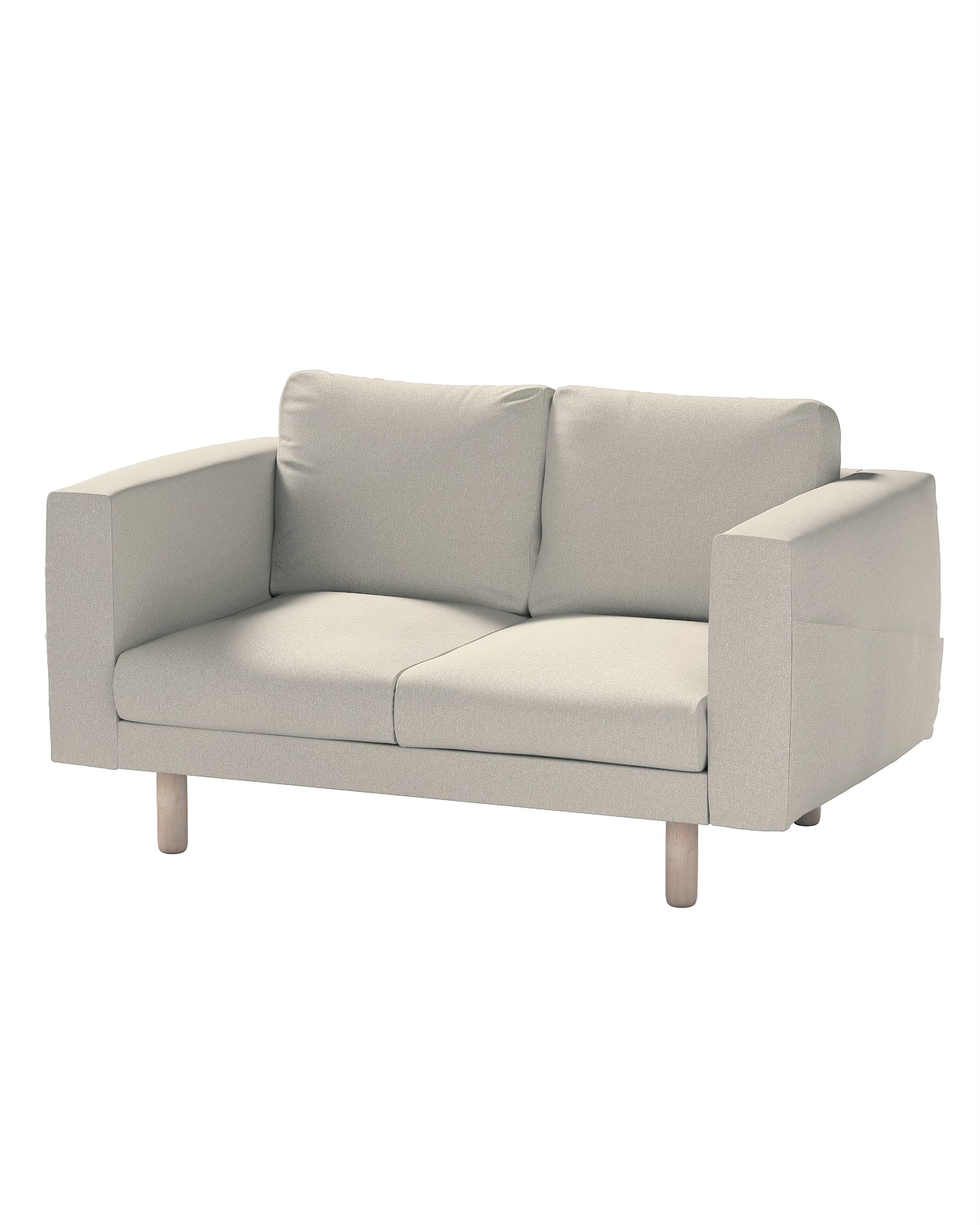 Bezug für Norsborg 2-Sitzer Sofa Farbe beige Stoff strukturiert