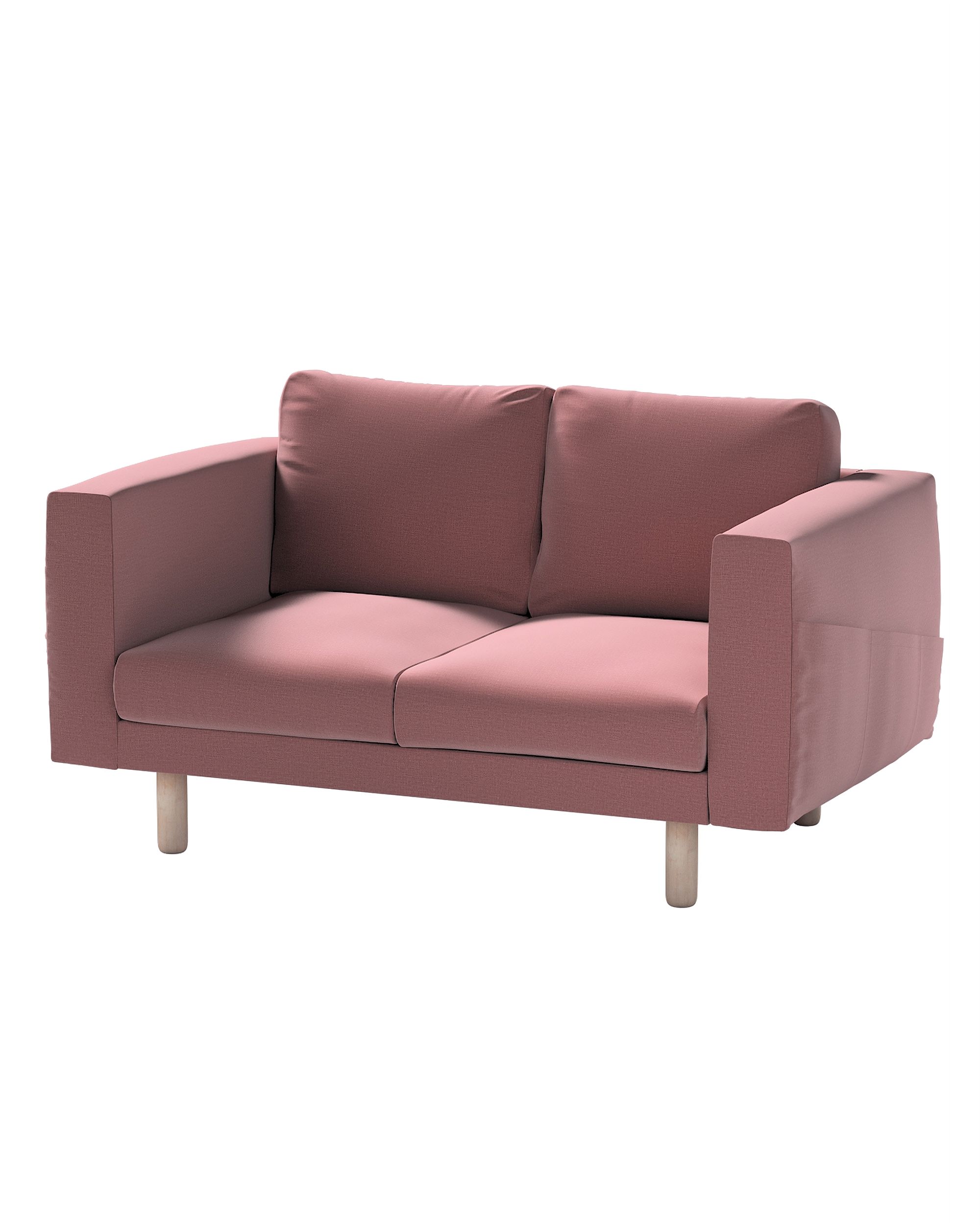Bezug für Norsborg 2-Sitzer Sofa Farbe violett Stoff samt
