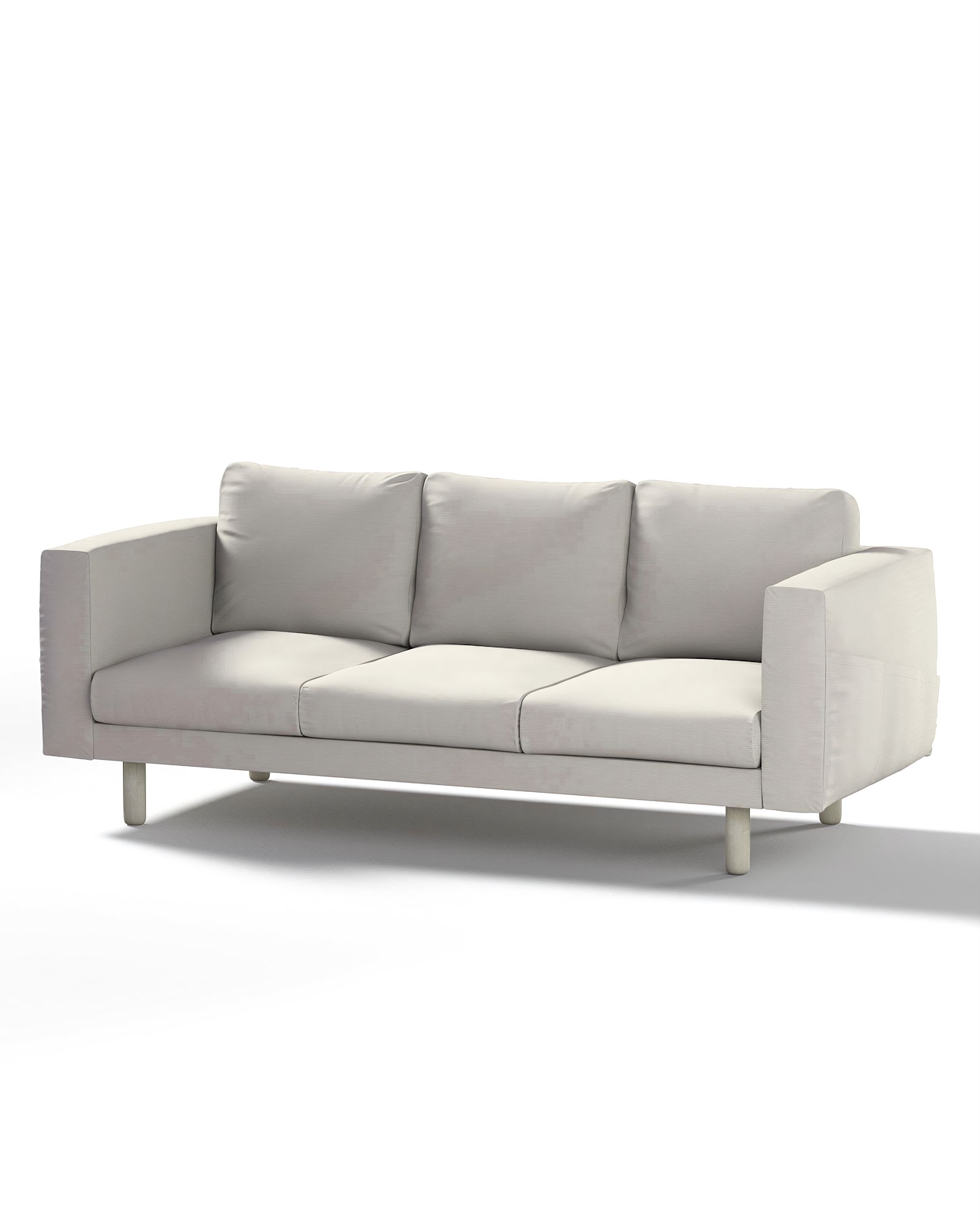 Bezug für Norsborg 3-Sitzer Sofa Farbe grau
