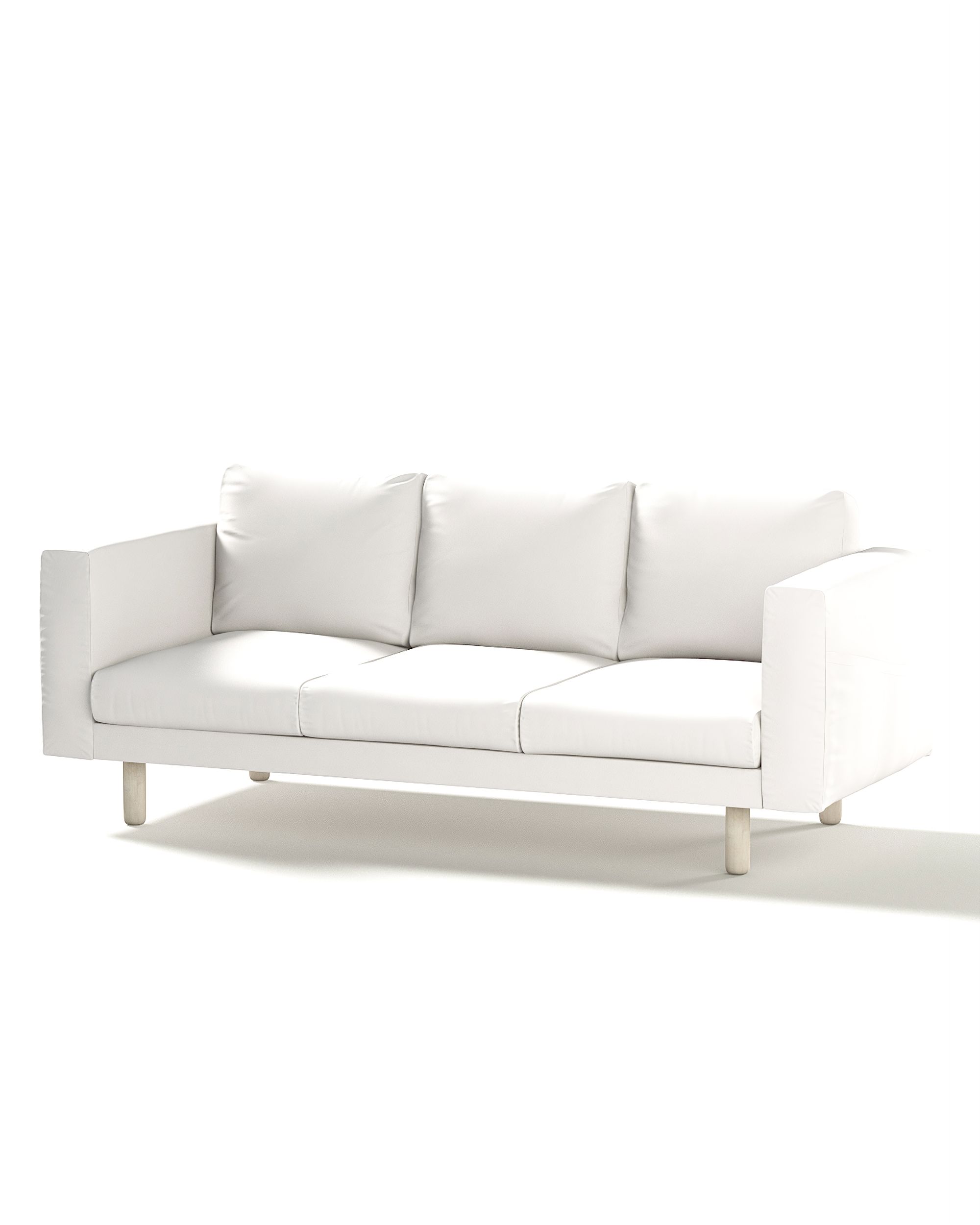 Bezug für Norsborg 3-Sitzer Sofa Farbe weiß