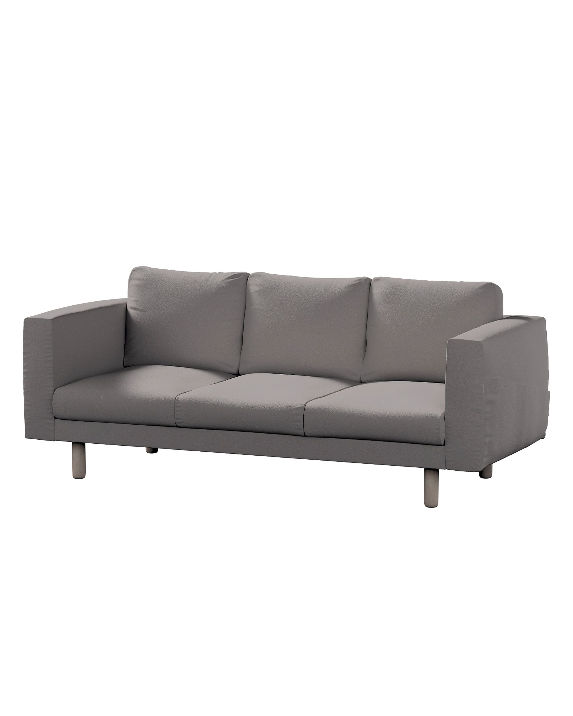 Bezug für Norsborg 3-Sitzer Sofa Farbe beige Stoff strukturiert
