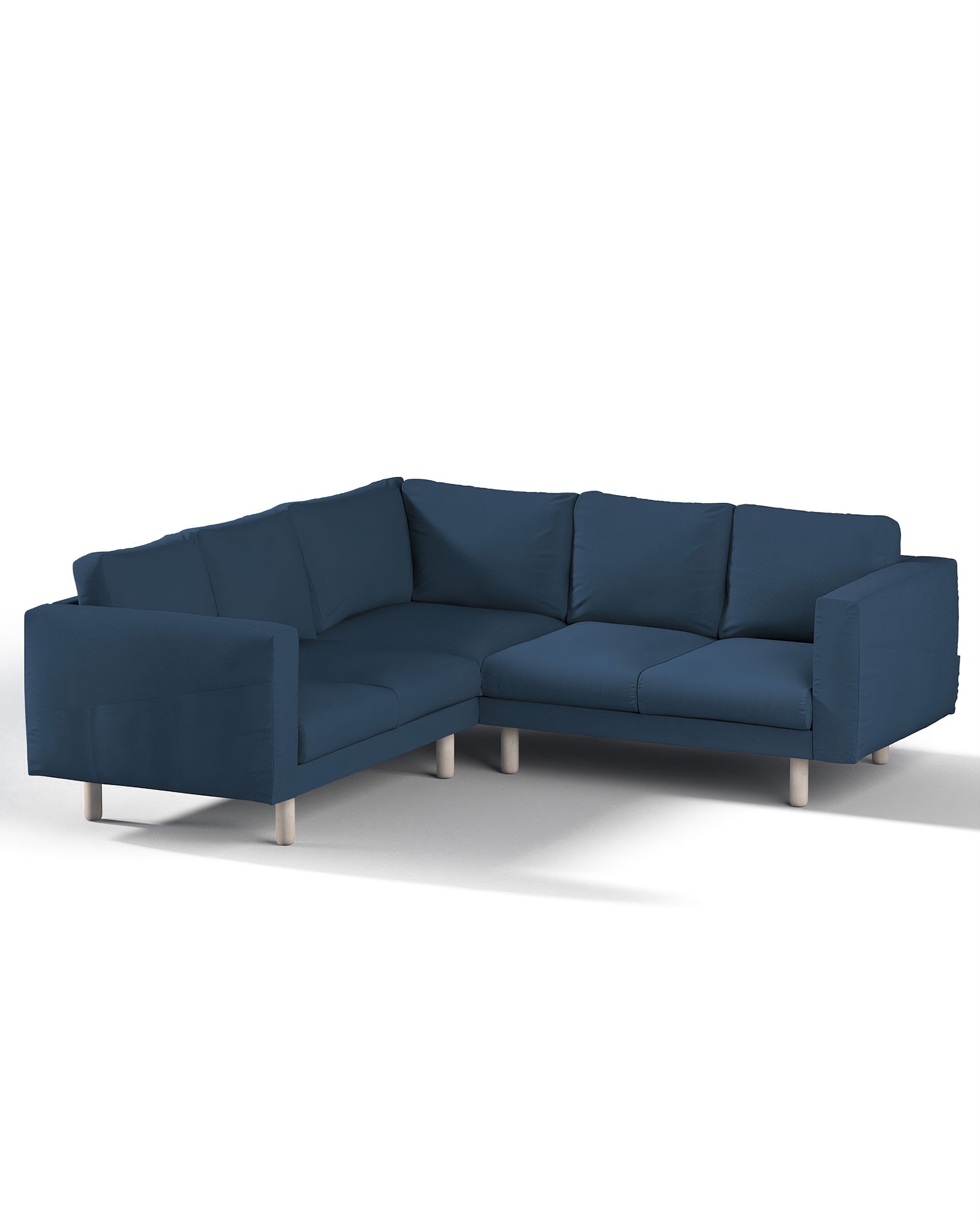 Bezug für Norsborg 4-Sitzer Ecksofa Farbe dunkelblau