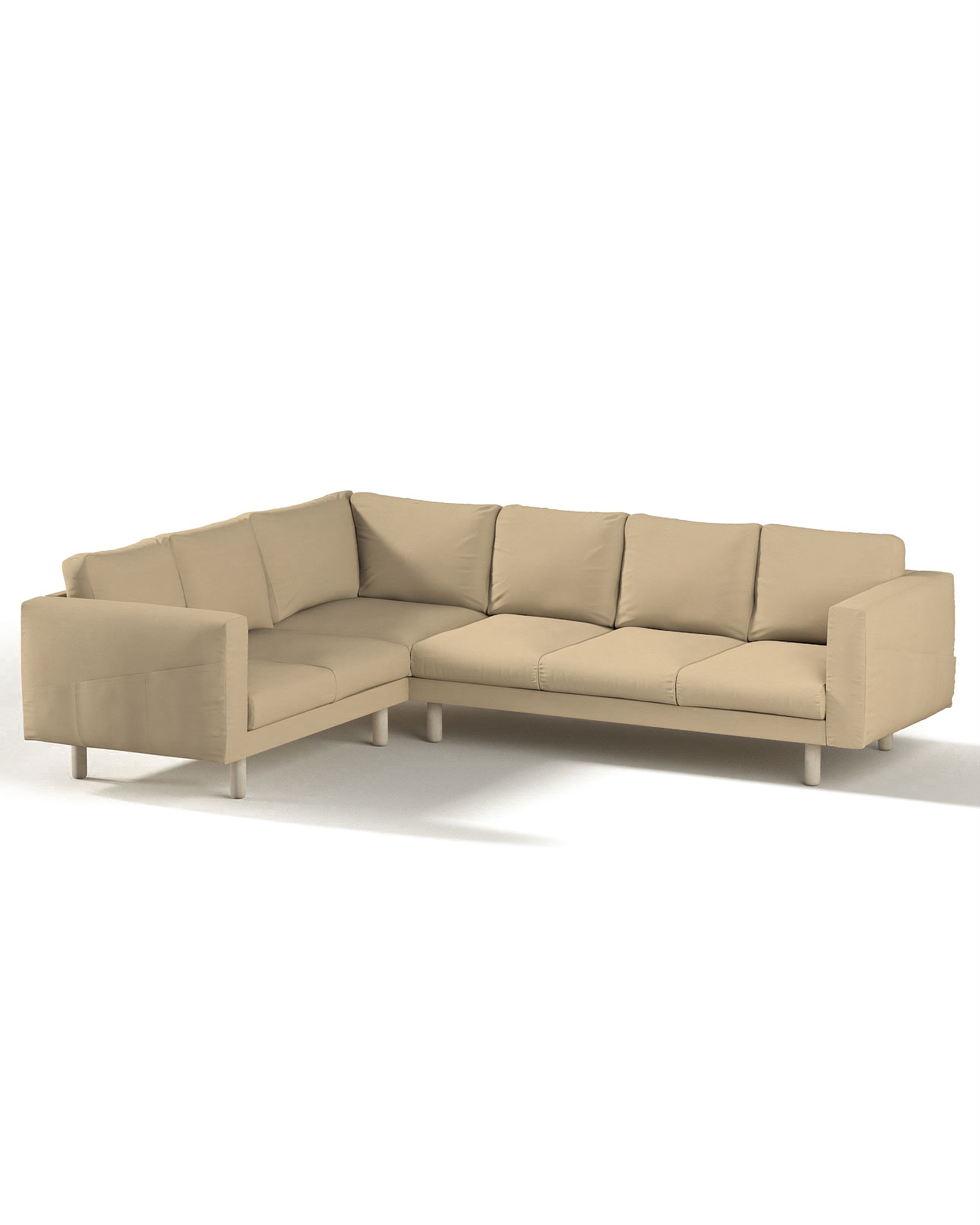 Bezug für Norsborg 5-Sitzer Ecksofa Farbe beige