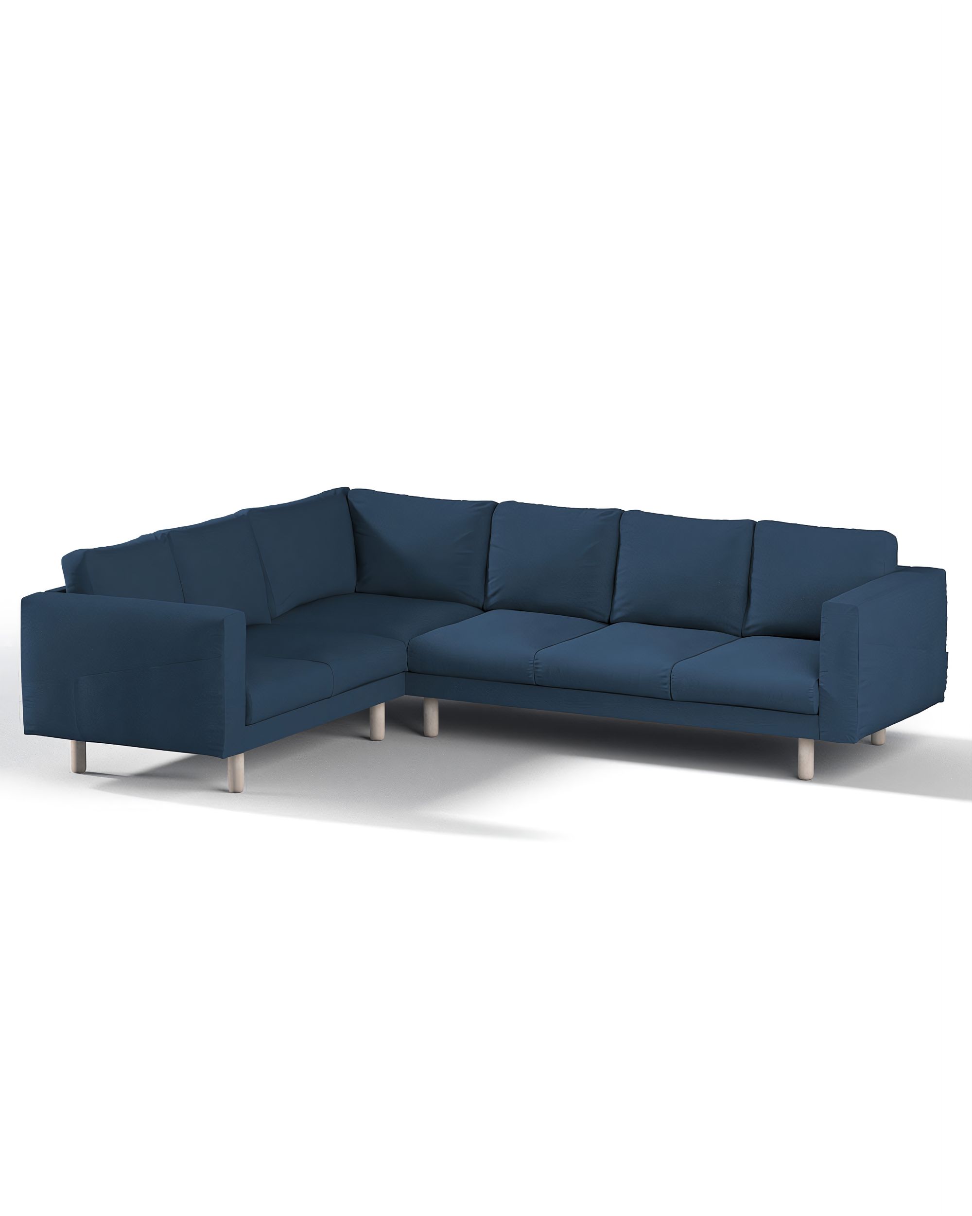 Bezug für Norsborg 5-Sitzer Ecksofa Farbe dunkelblau