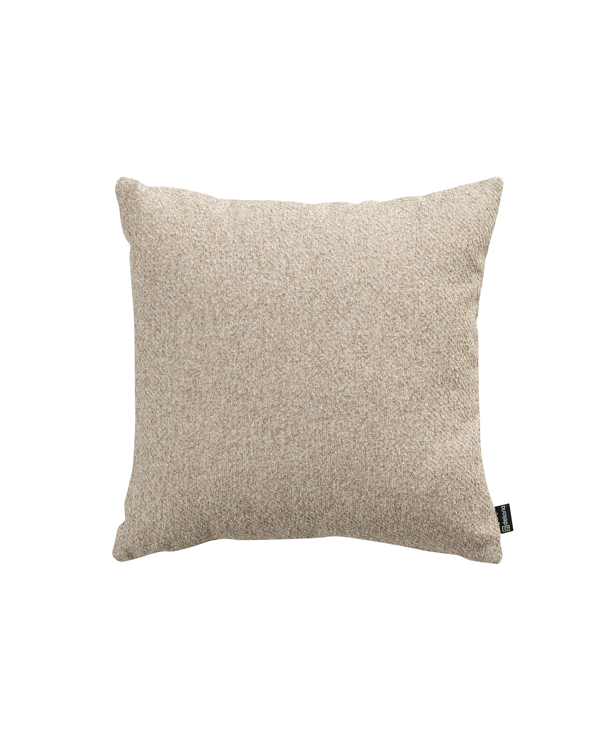 Kissenhülle Mia Farbe beige Stoff strukturiert
