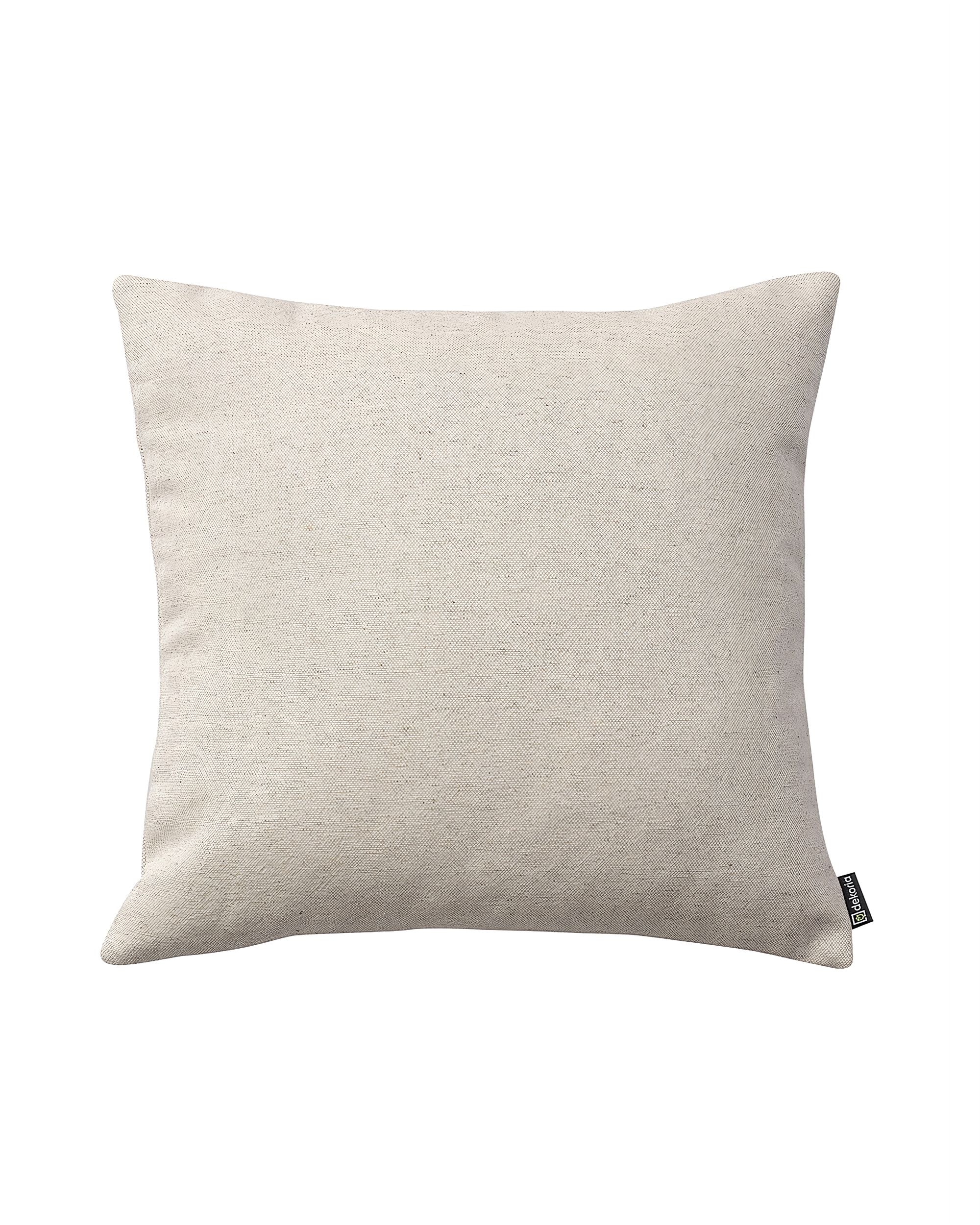 Kissenhülle Mia Farbe beige Stoff strukturiert