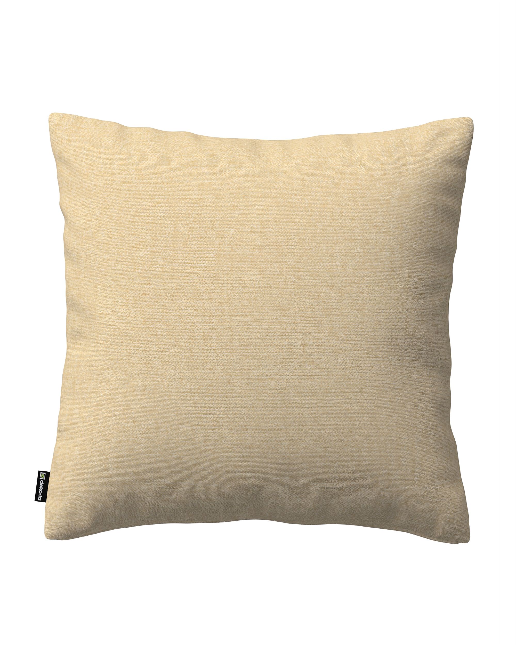 Kissenhülle Mia Farbe beige Stoff glänzend, strukturiert