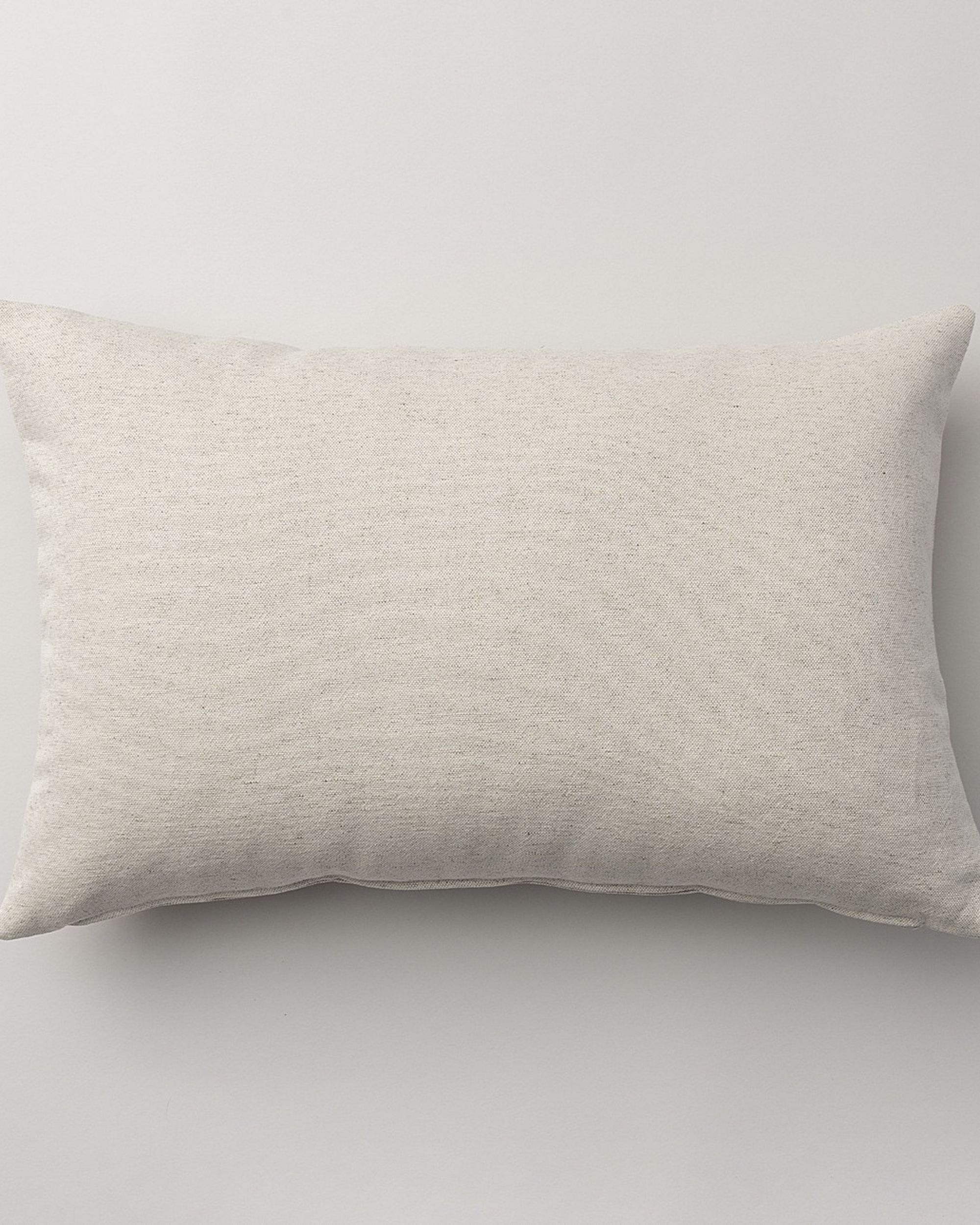 Kissenhülle Mia rechteckig Farbe beige Stoff strukturiert