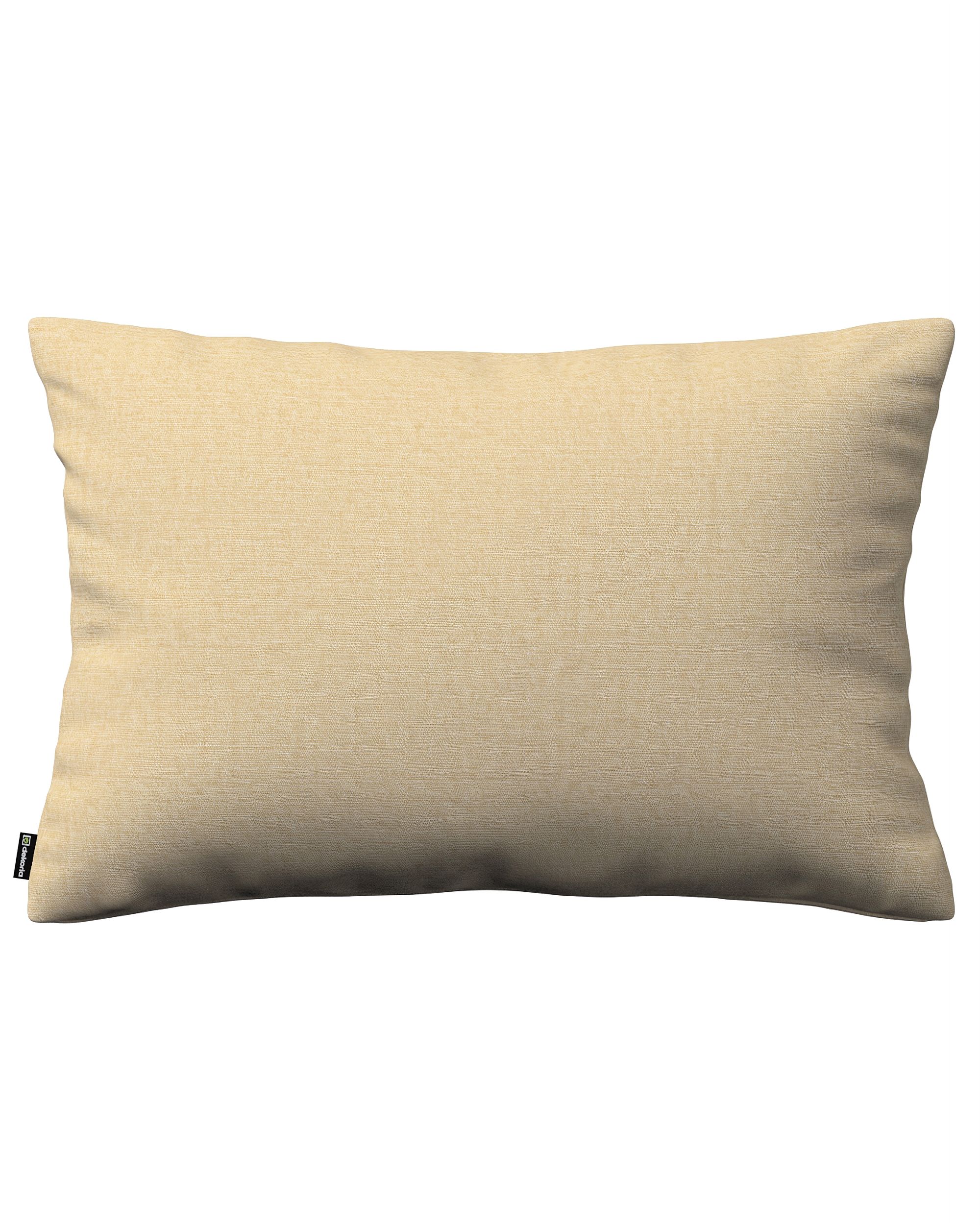 Kissenhülle Mia rechteckig Farbe beige Stoff glänzend, strukturiert