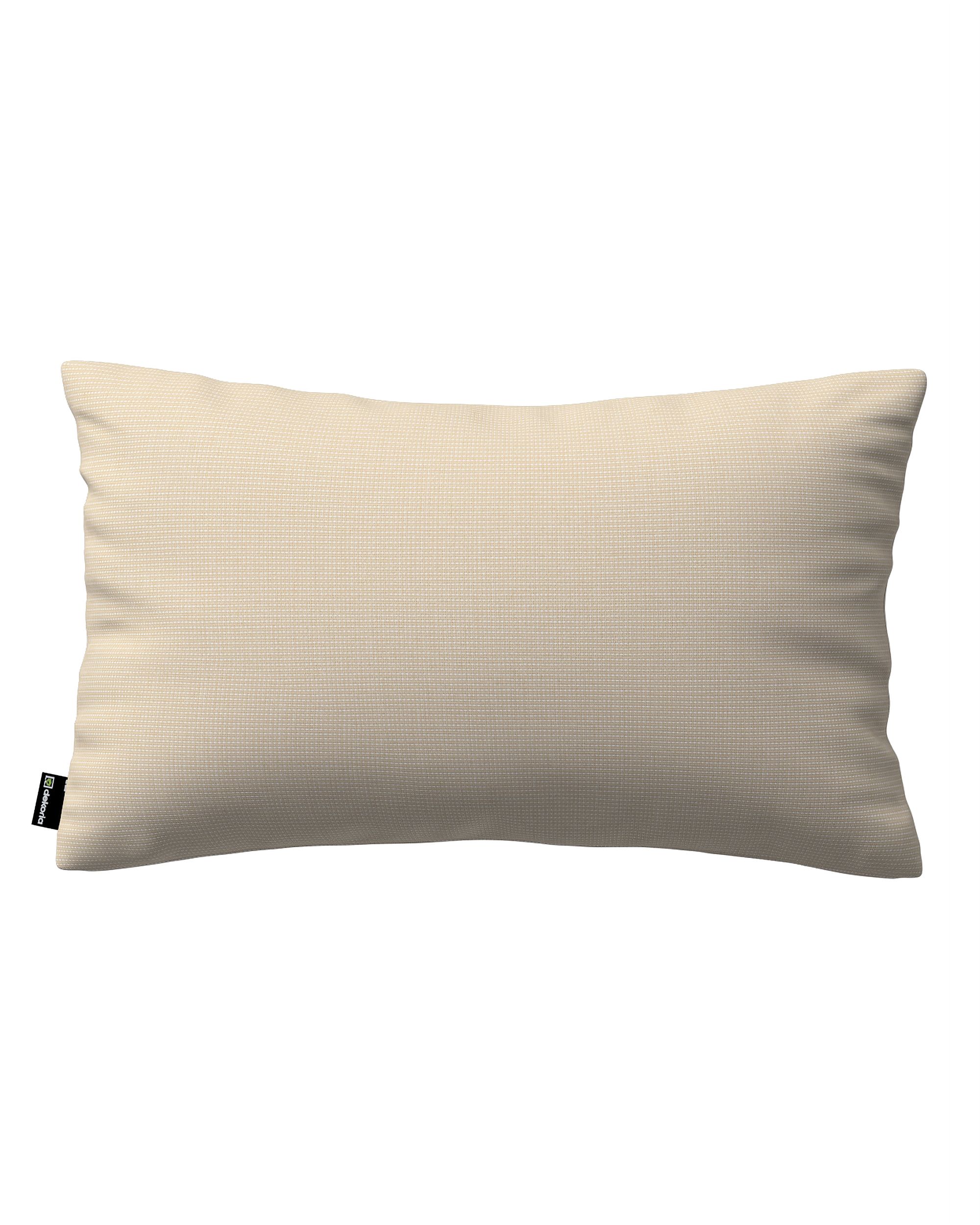 Kissenhülle Mia rechteckig Farbe beige Stoff outdoor, strukturiert