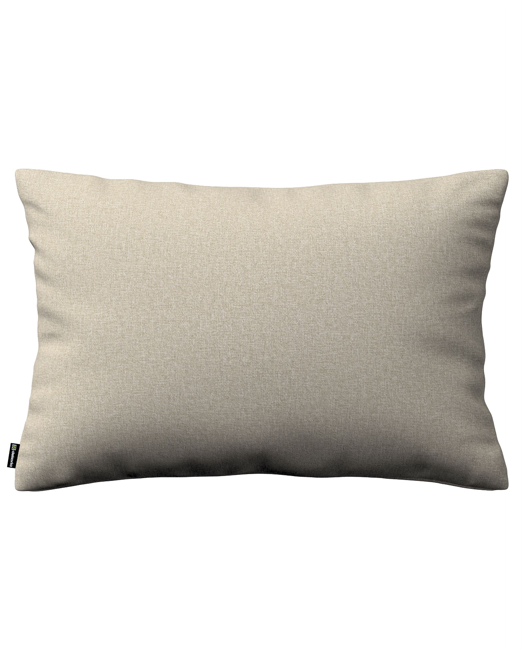 Kissenhülle Mia rechteckig Farbe beige Stoff strukturiert