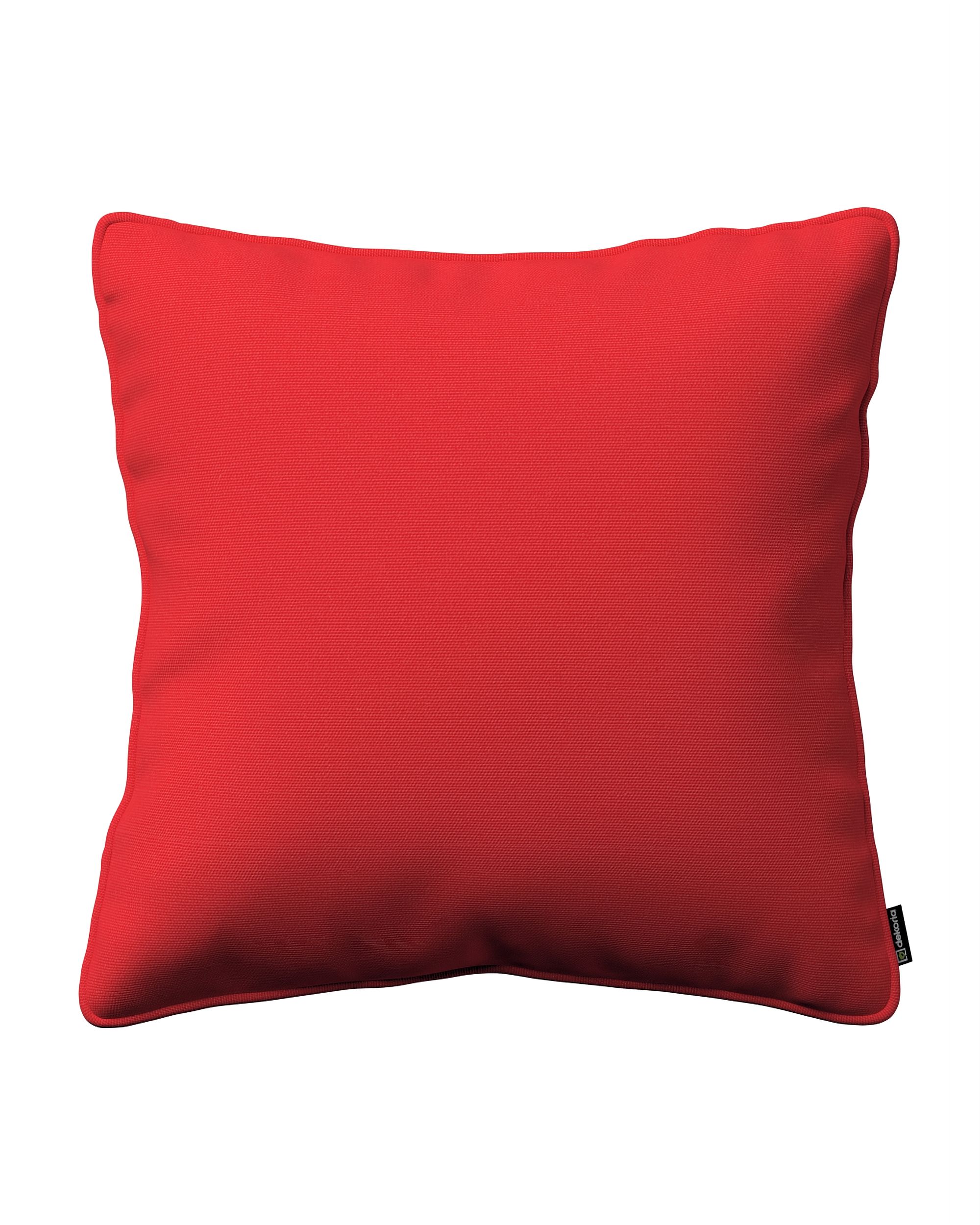 Kissenhülle Gabi mit Paspel Farbe rot