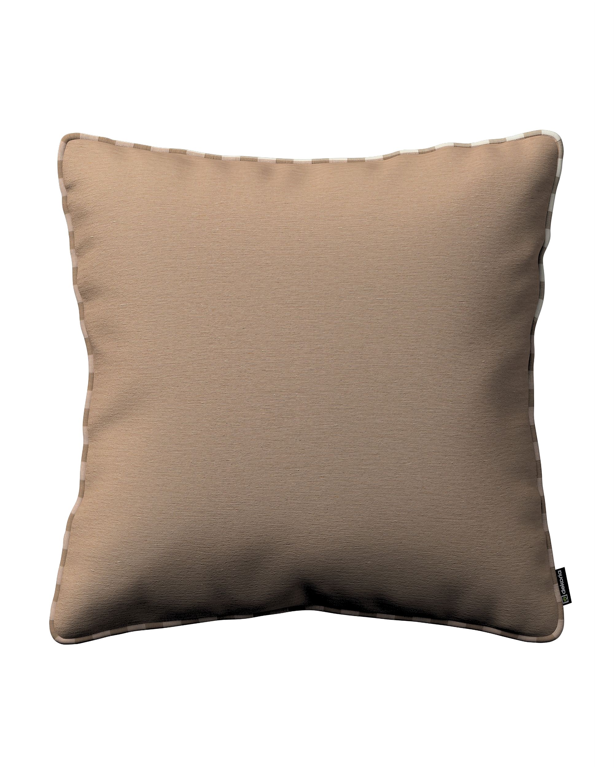 Kissenhülle Gabi mit Paspel Farbe beige
