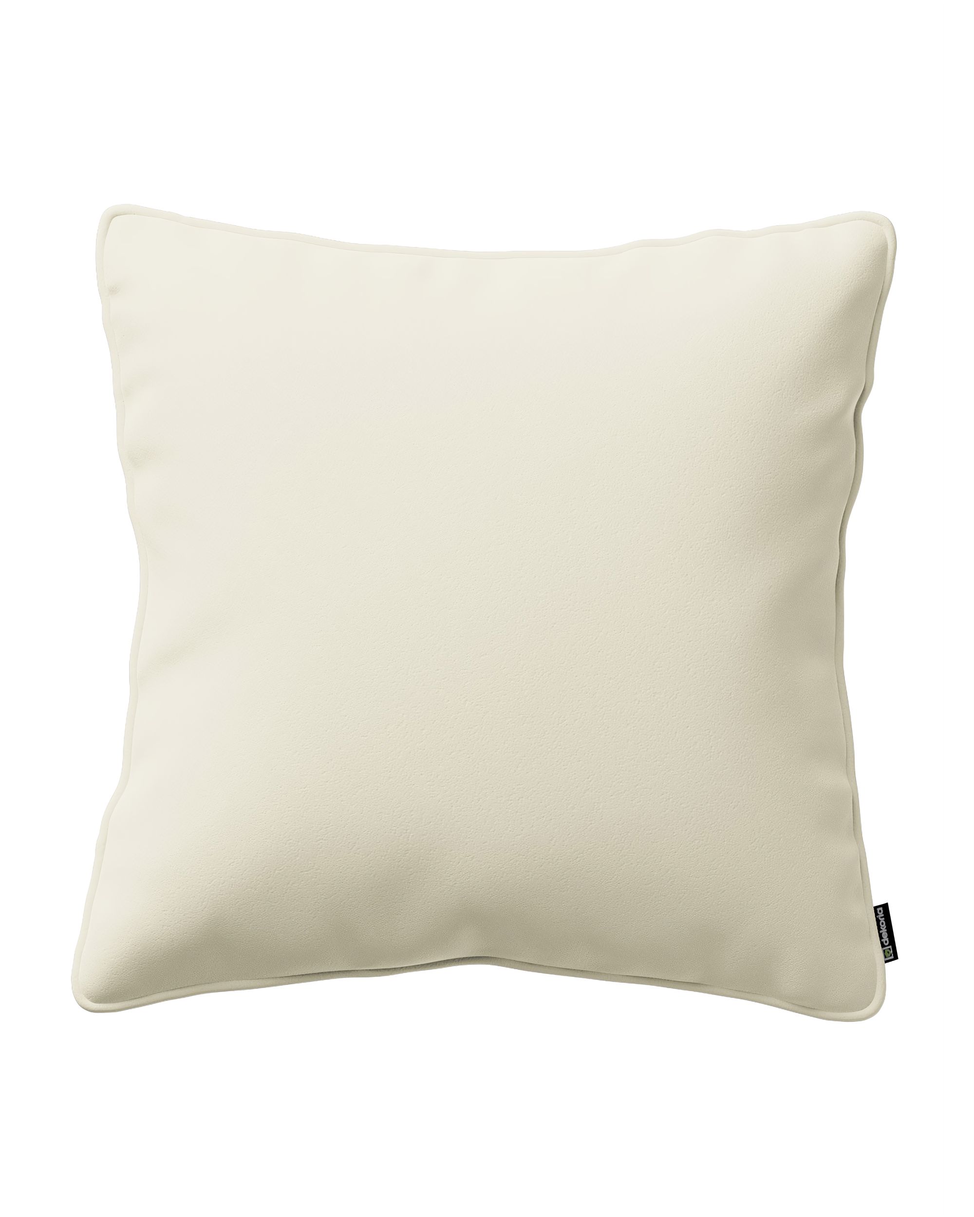 Kissenhülle Gabi mit Paspel Farbe creme