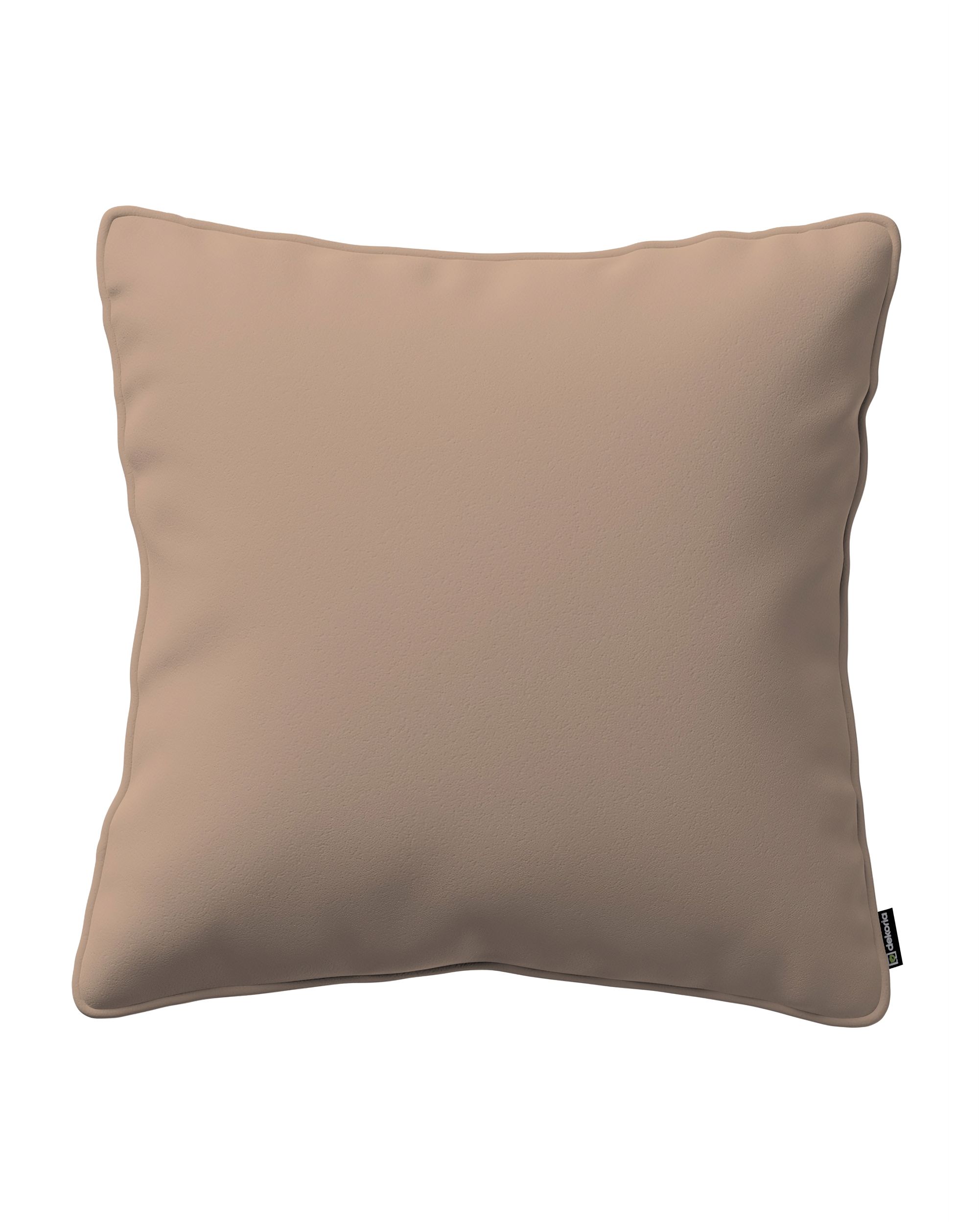 Kissenhülle Gabi mit Paspel Farbe beige