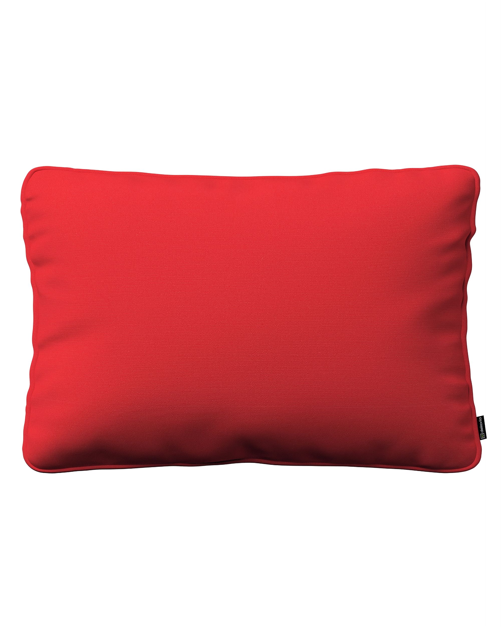 Kissenhülle Gabi mit Paspel 60x40cm Farbe rot