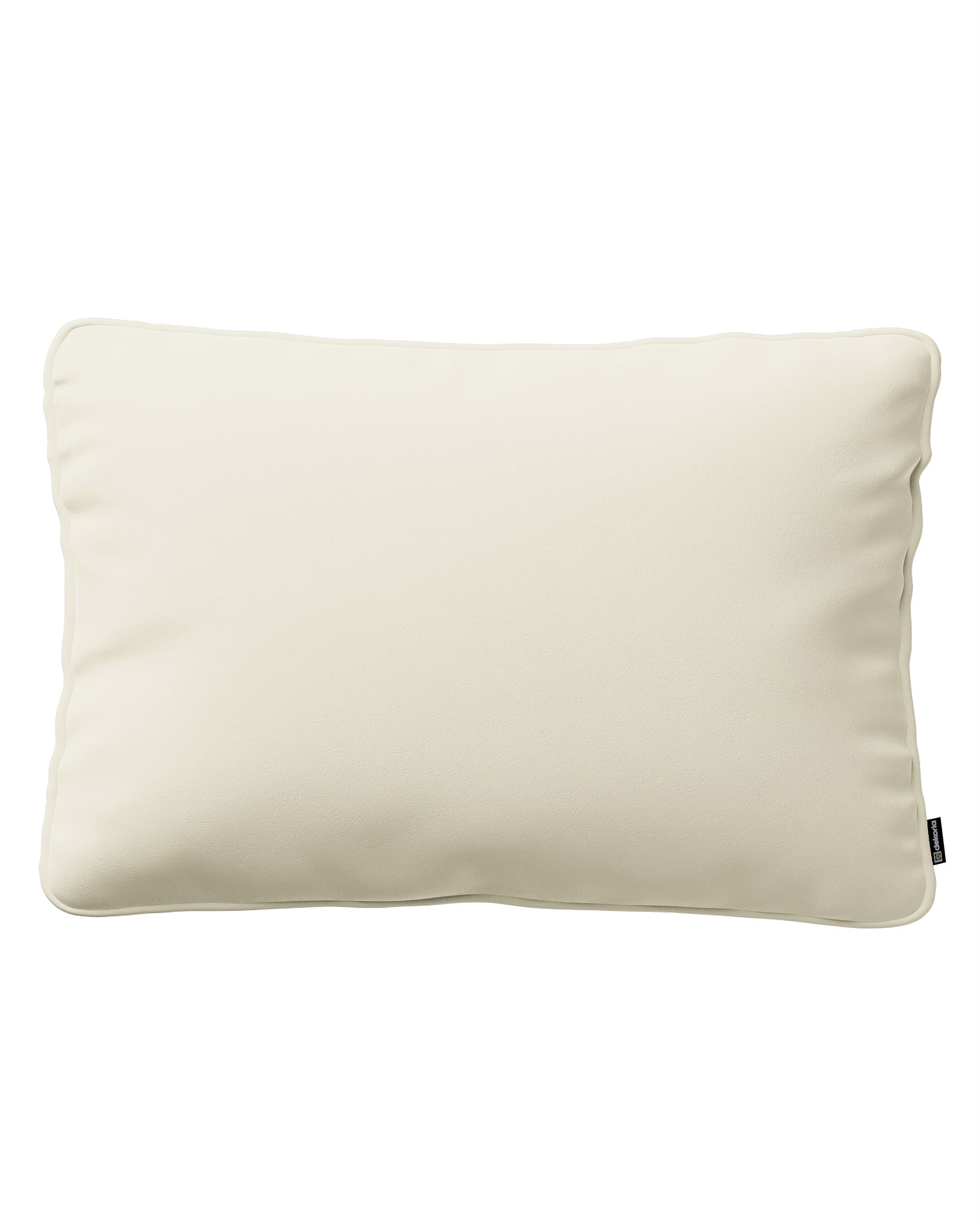 Kissenhülle Gabi mit Paspel 60x40cm Farbe creme