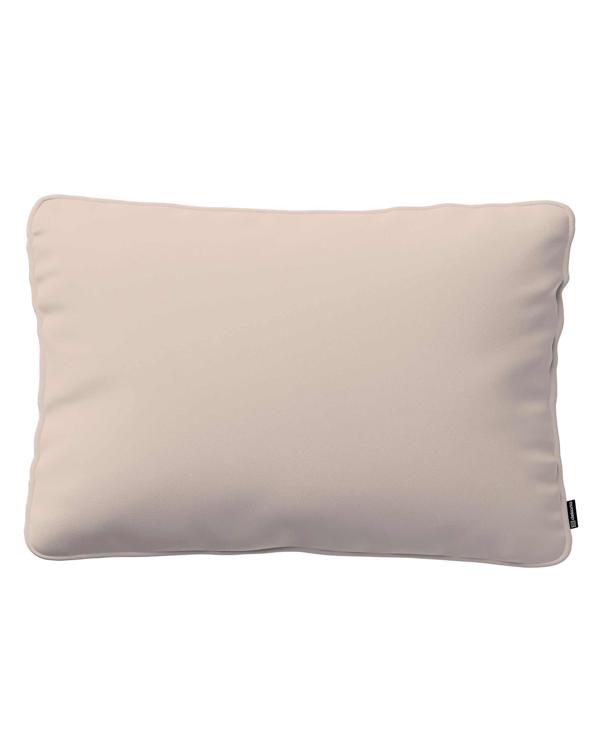 Kissenhülle Gabi mit Paspel 60x40cm Farbe beige