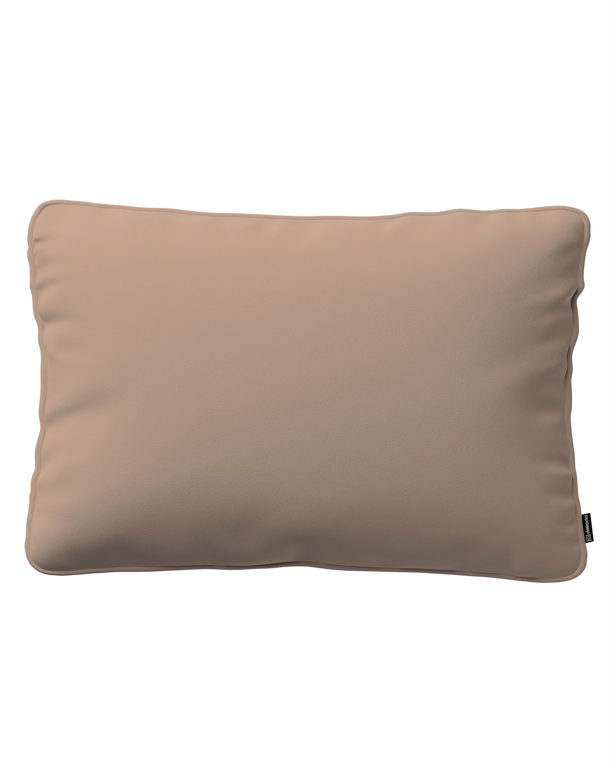 Kissenhülle Gabi mit Paspel 60x40cm Farbe beige