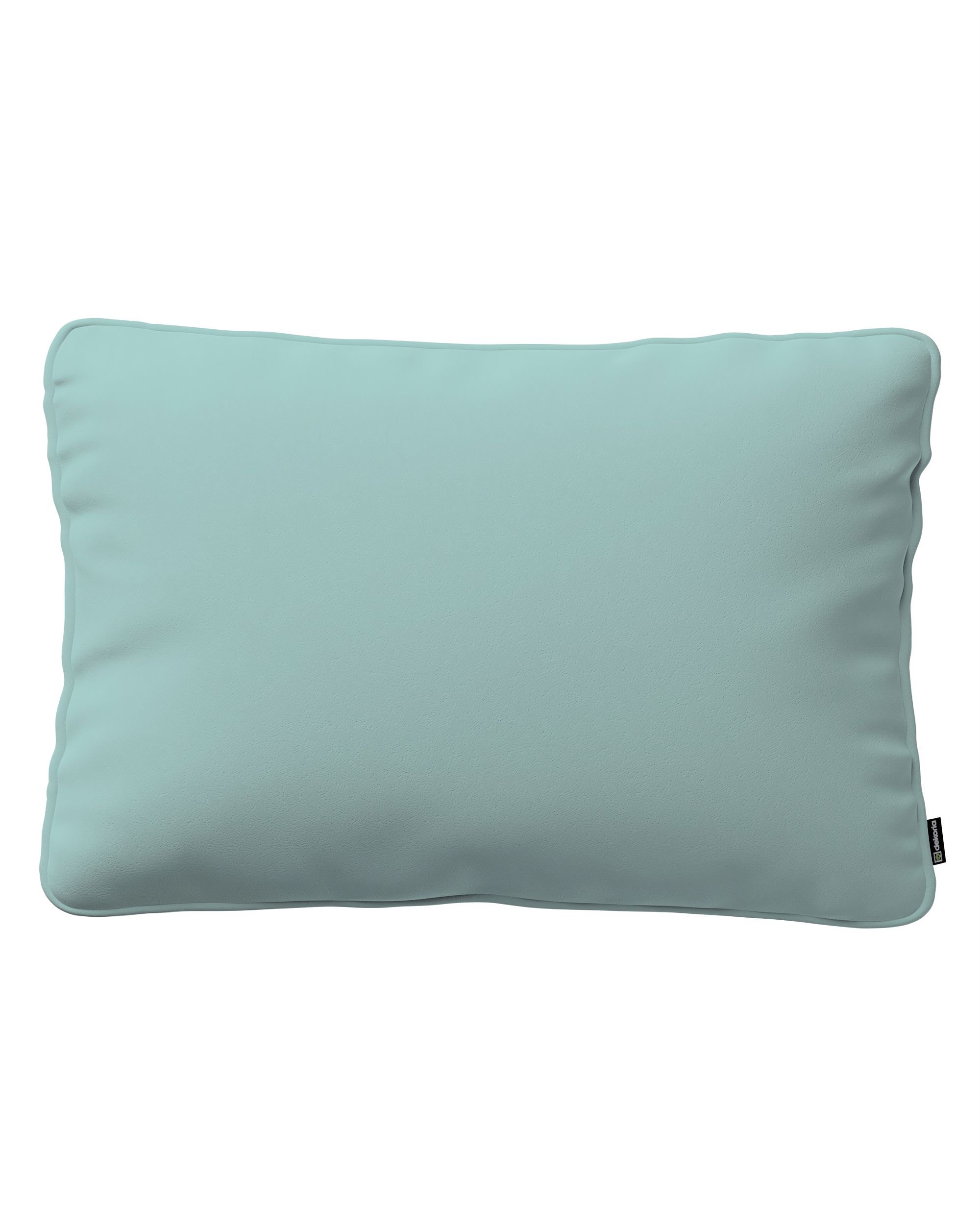 Kissenhülle Gabi mit Paspel 60x40cm Farbe blau