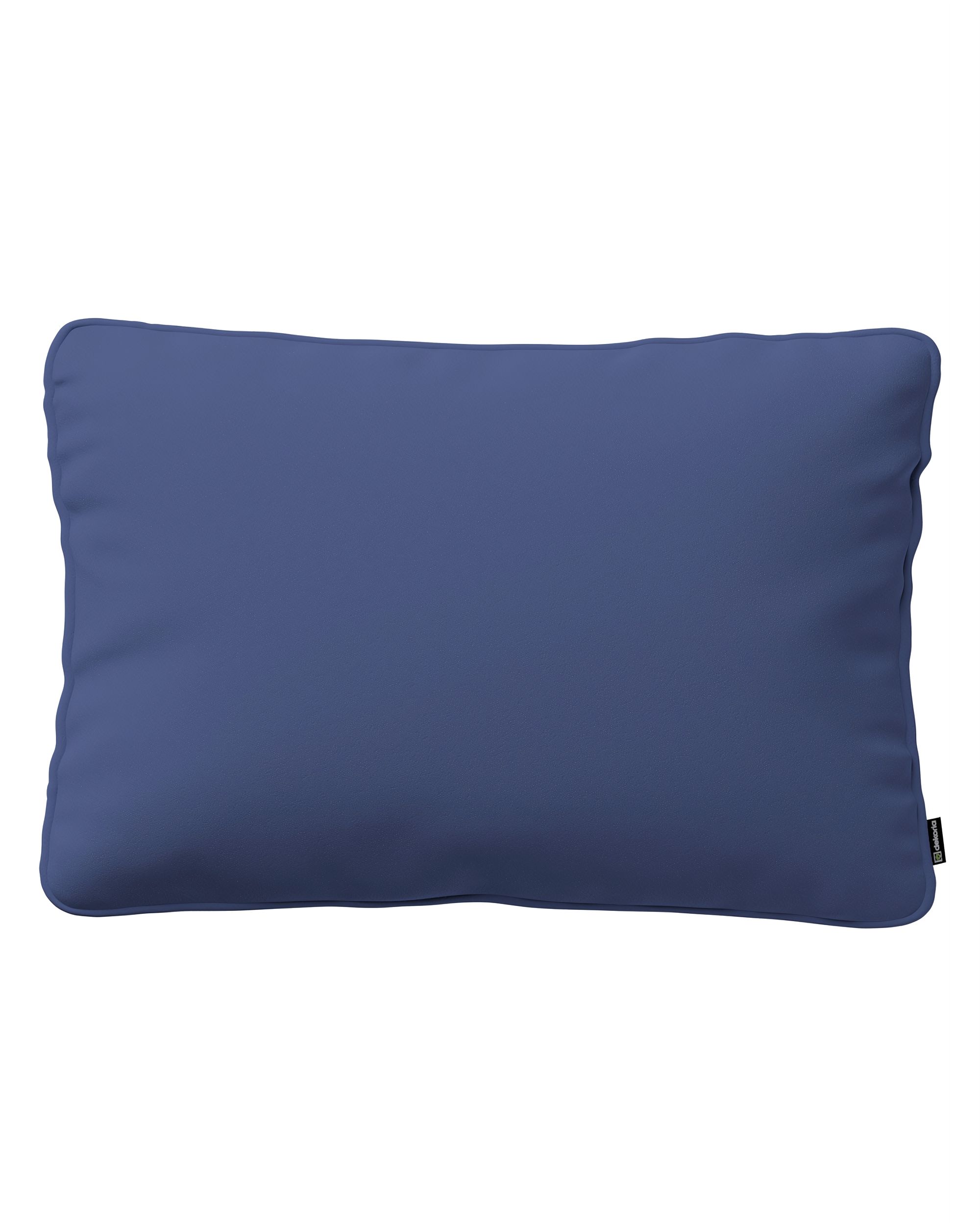 Kissenhülle Gabi mit Paspel 60x40cm Farbe dunkelblau