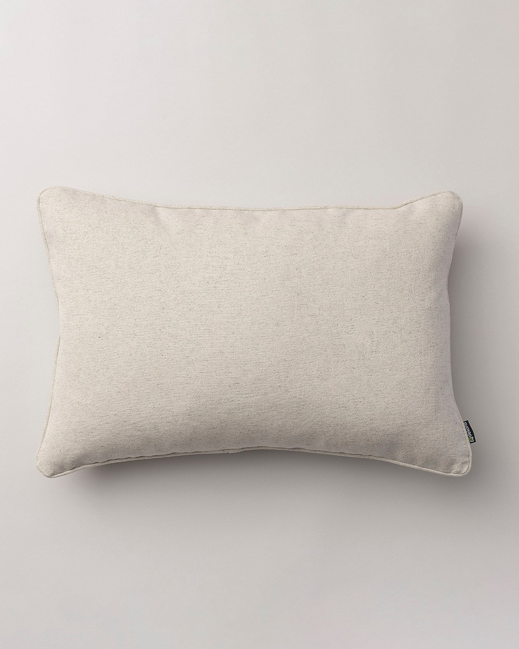 Kissenhülle Gabi mit Paspel 60x40cm Farbe beige Stoff strukturiert