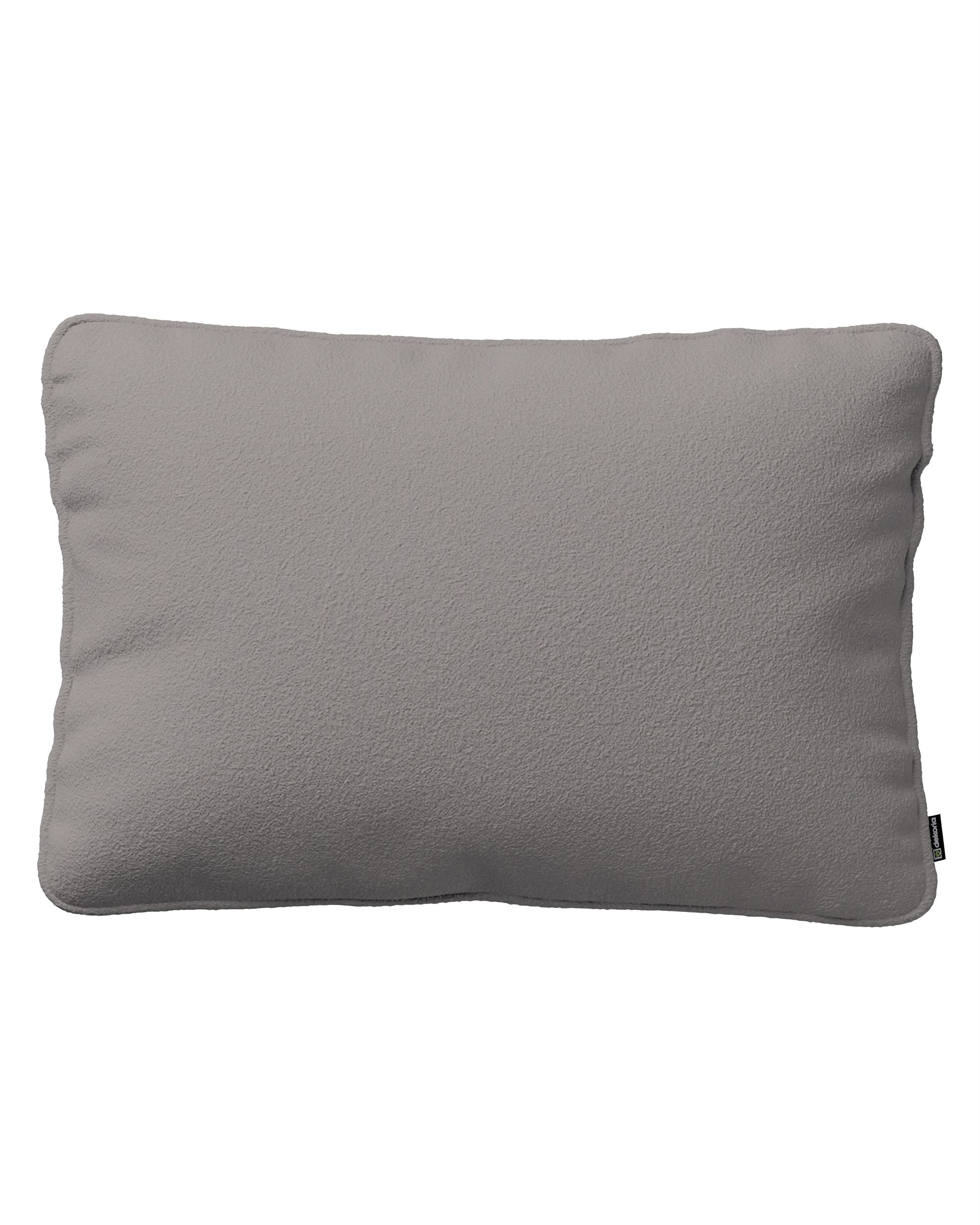 Kissenhülle Gabi mit Paspel 60x40cm Farbe beige Stoff strukturiert