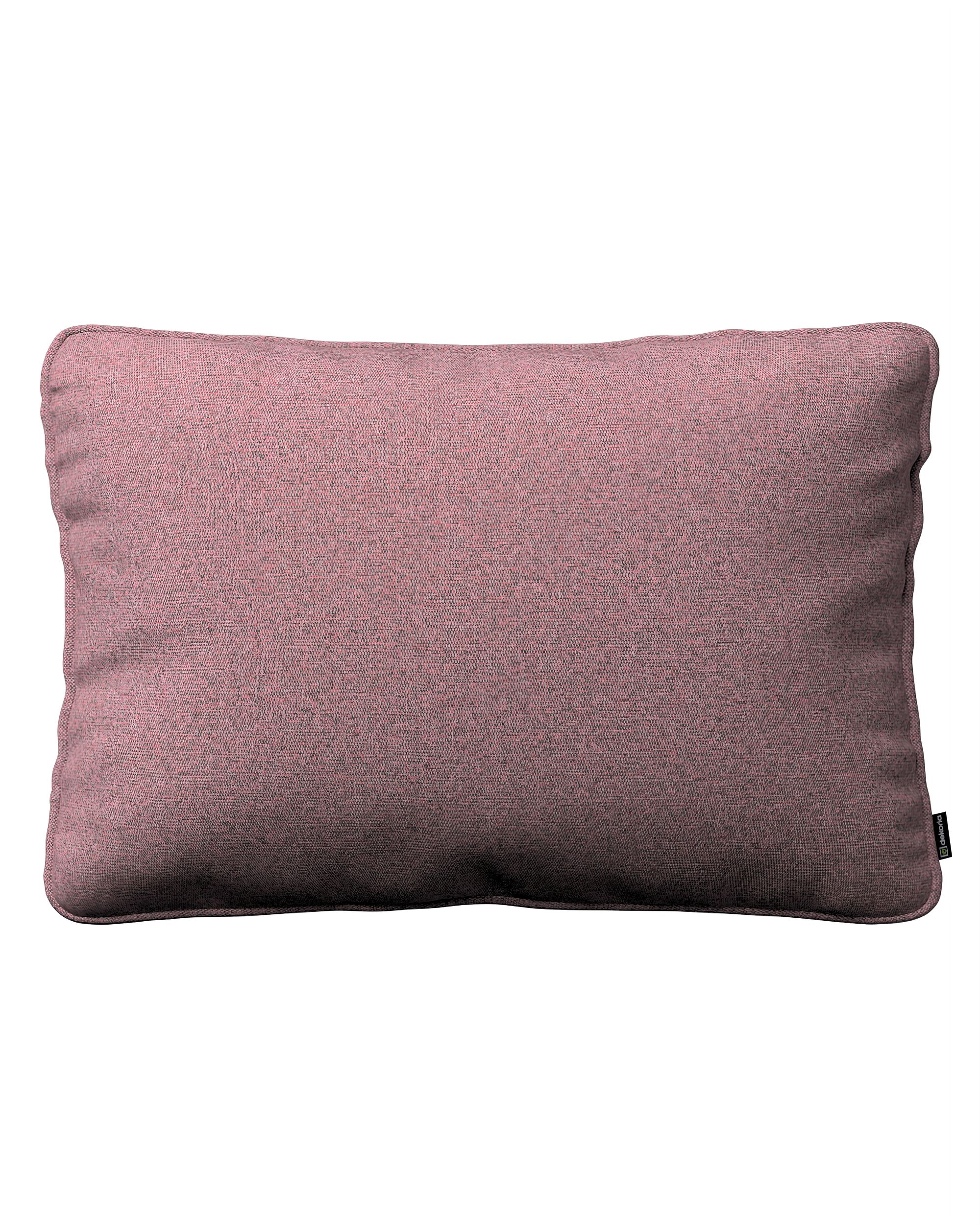 Kissenhülle Gabi mit Paspel 60x40cm Farbe rosa Stoff strukturiert