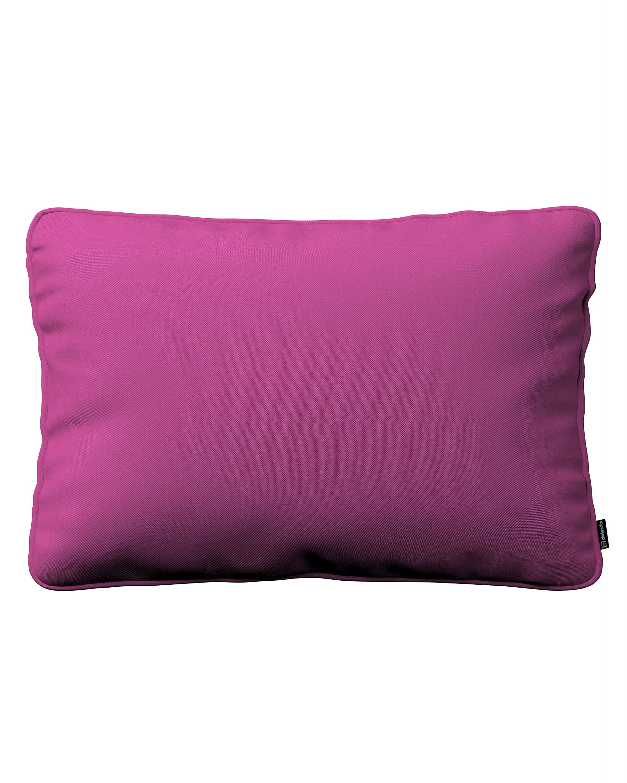 Kissenhülle Gabi mit Paspel 60x40cm Farbe rosa Stoff strukturiert