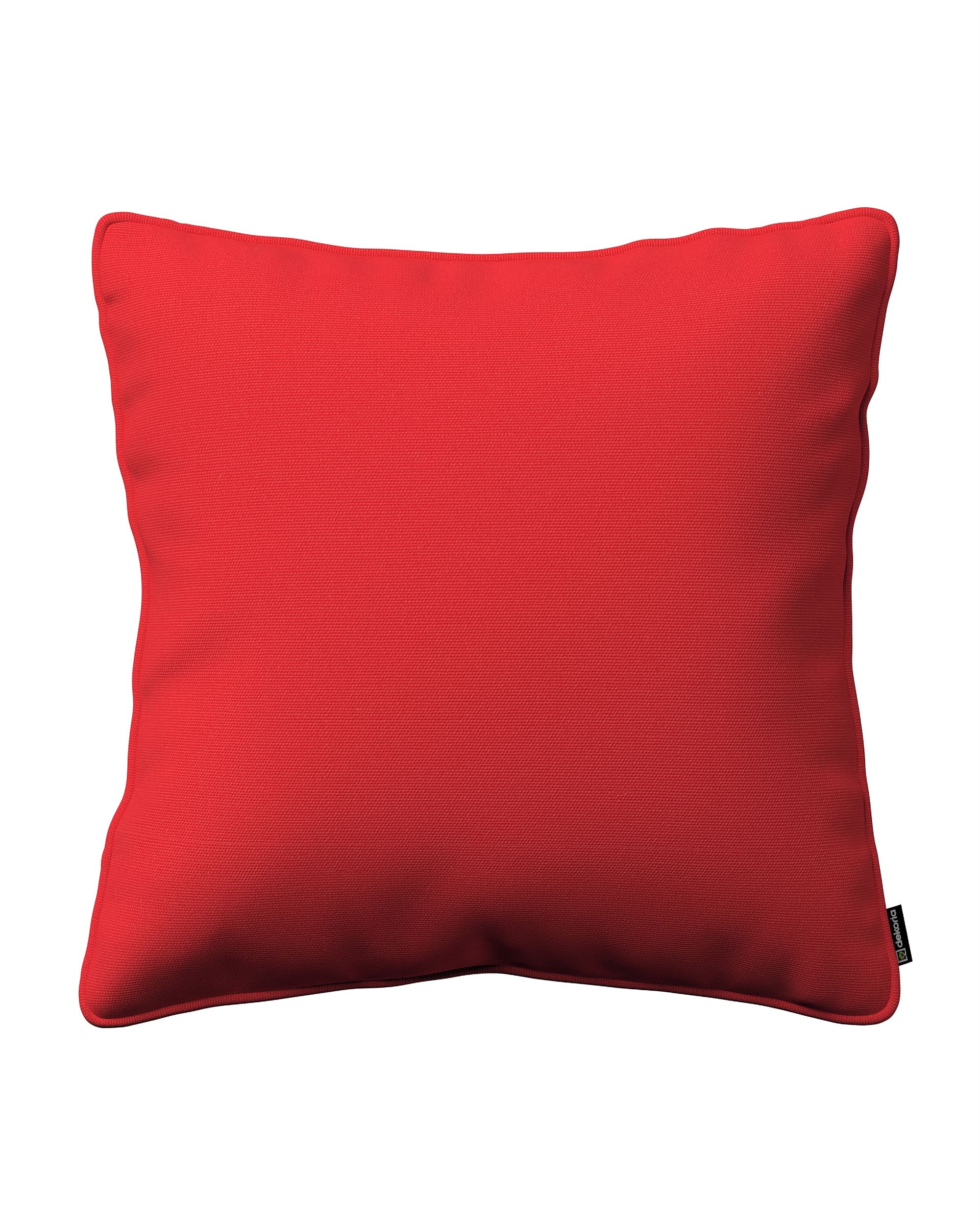 Kissenhülle Gabi mit Paspel Farbe rot