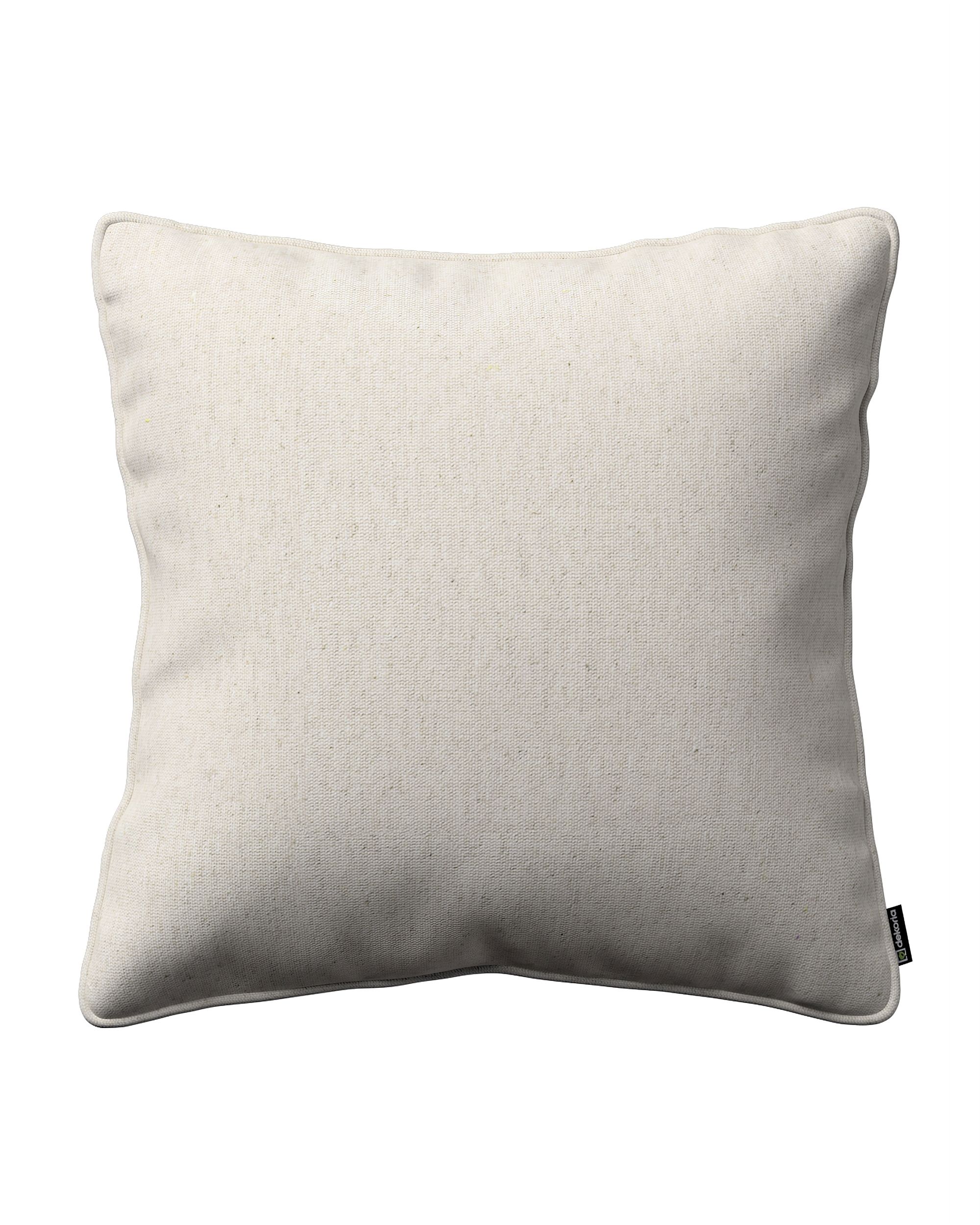 Kissenhülle Gabi mit Paspel Farbe beige