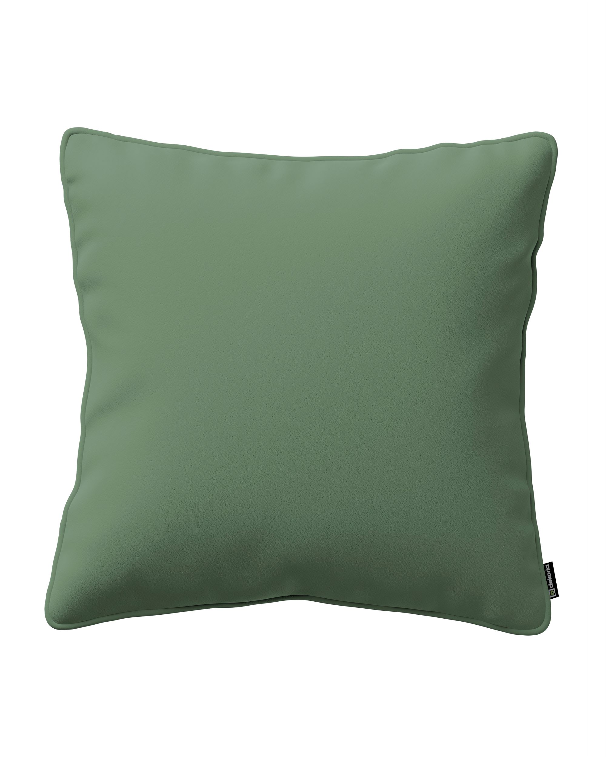 Kissenhülle Gabi mit Paspel Farbe grün