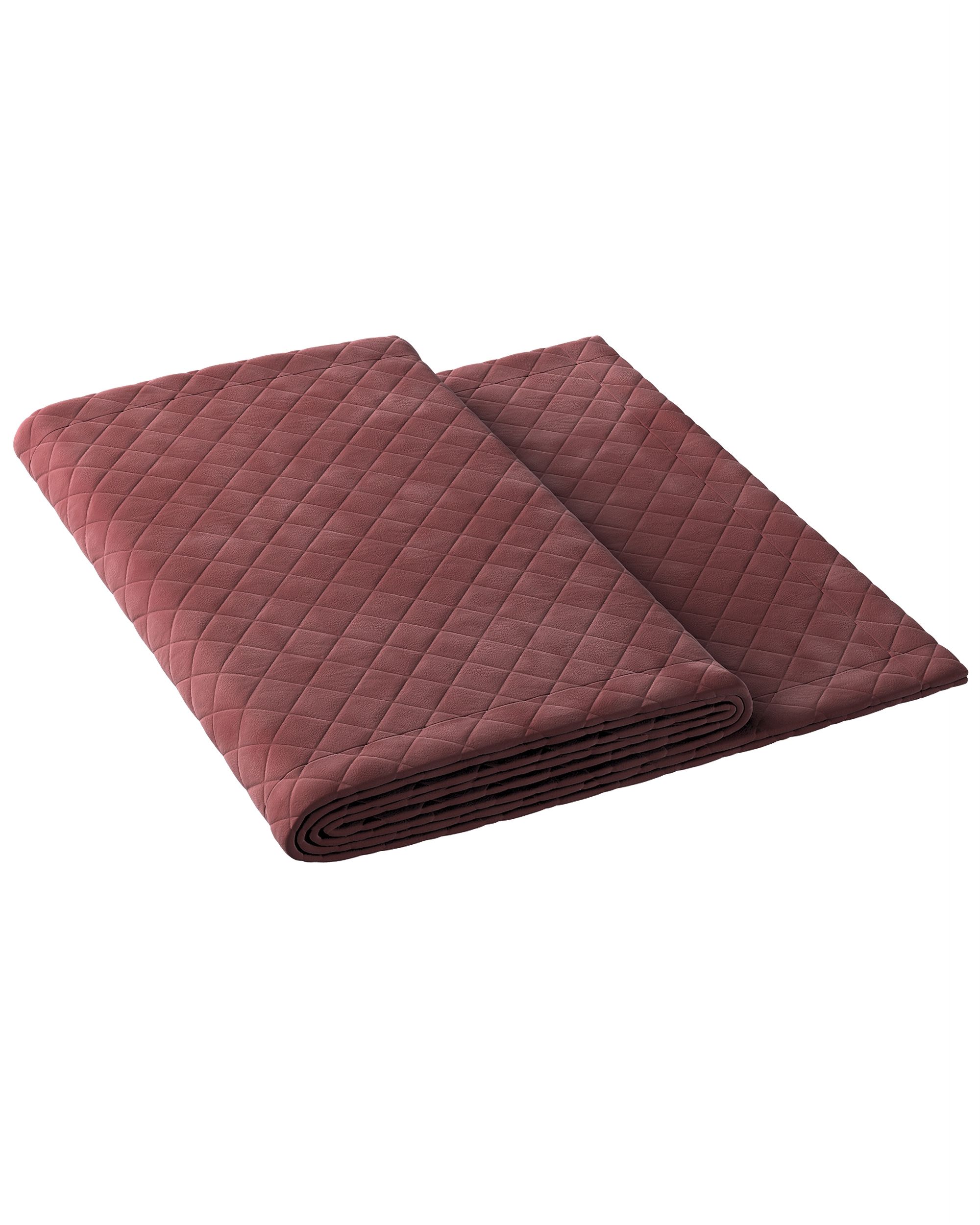 Bettläufer Velvet Farbe rot Stoff glänzend, samt (hover)