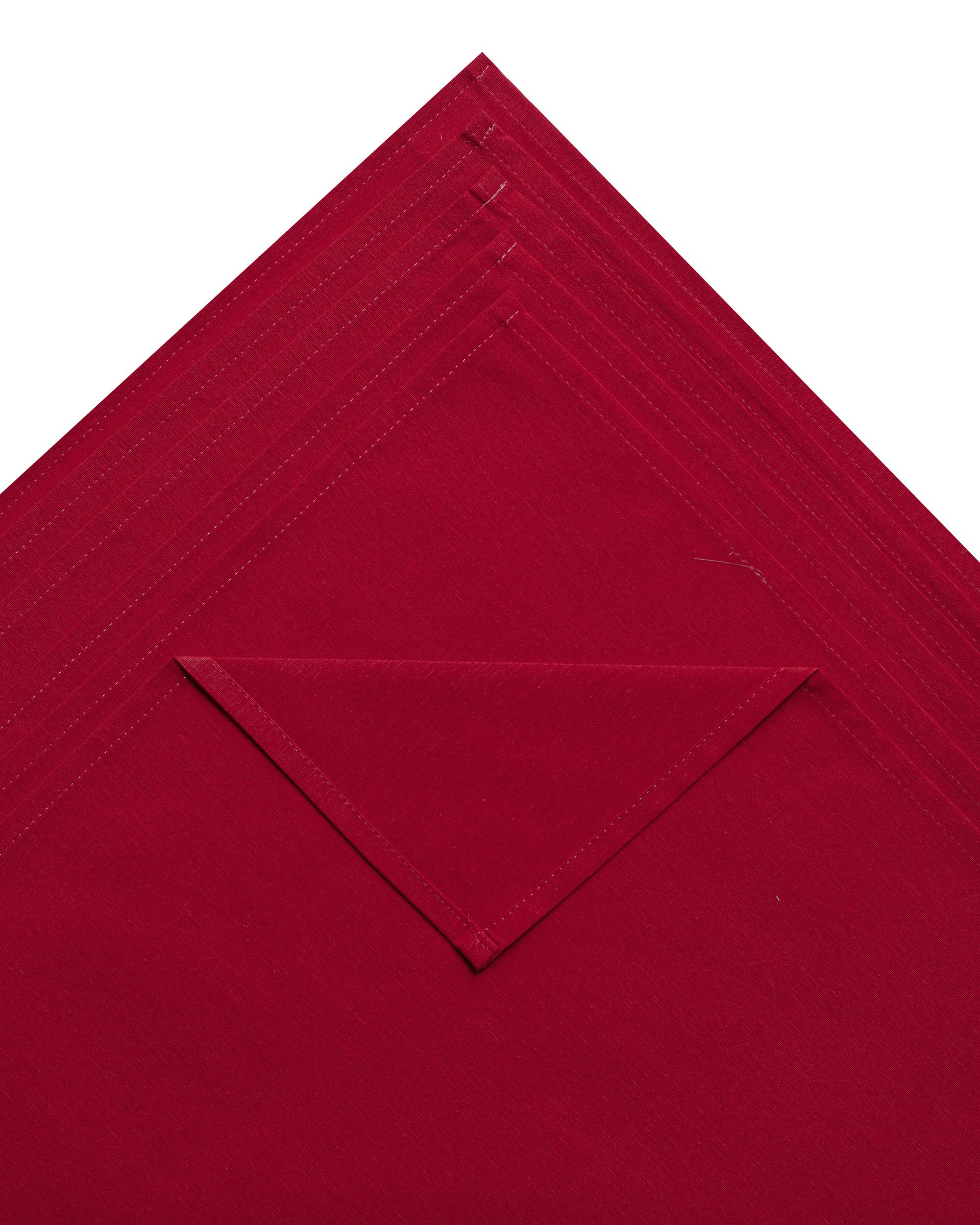 Serviettenset 6 Stck 42x42cm Quadro rot (hover)